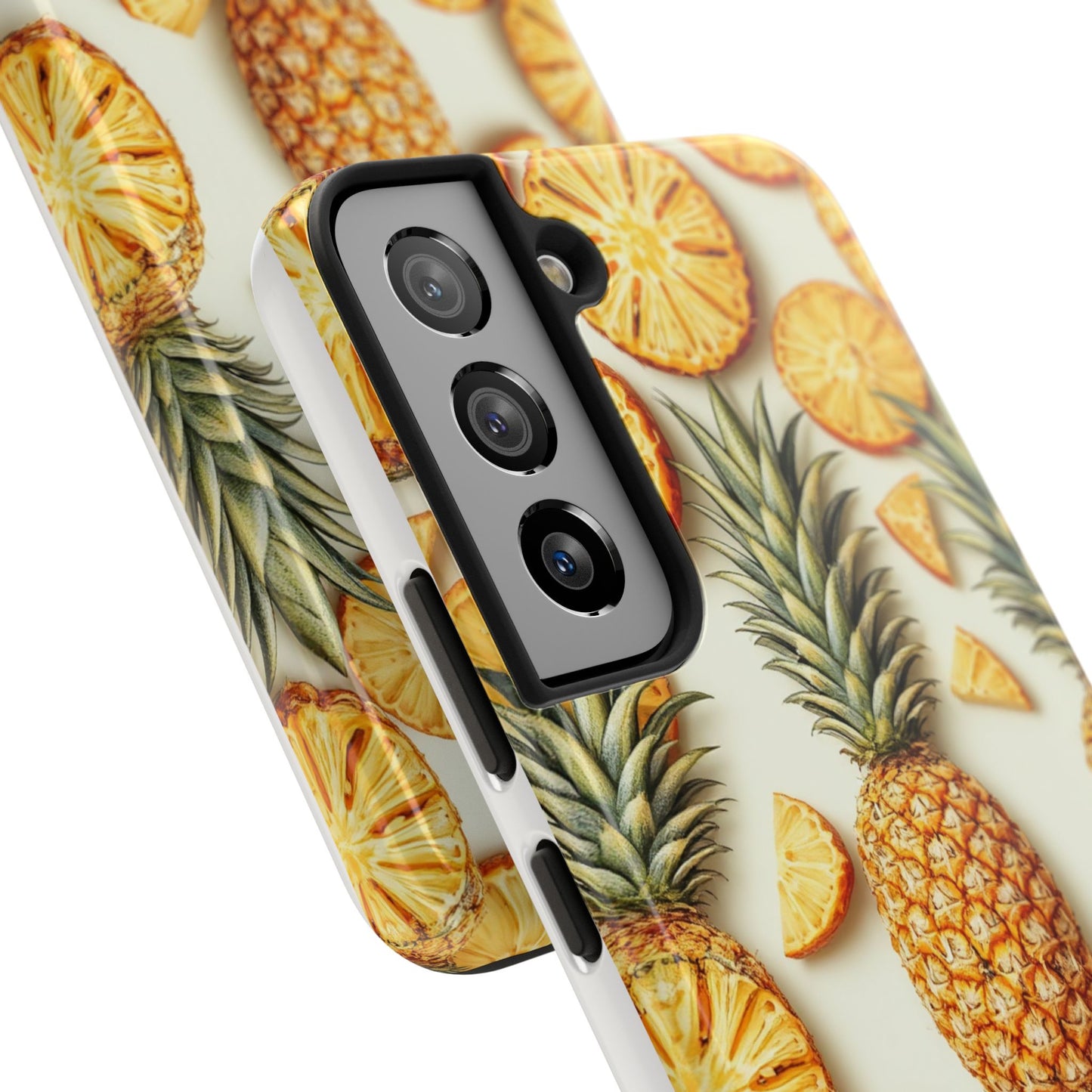 Tropical Pineapple Phone Case - Tough Phone Protector for Summer Vibes