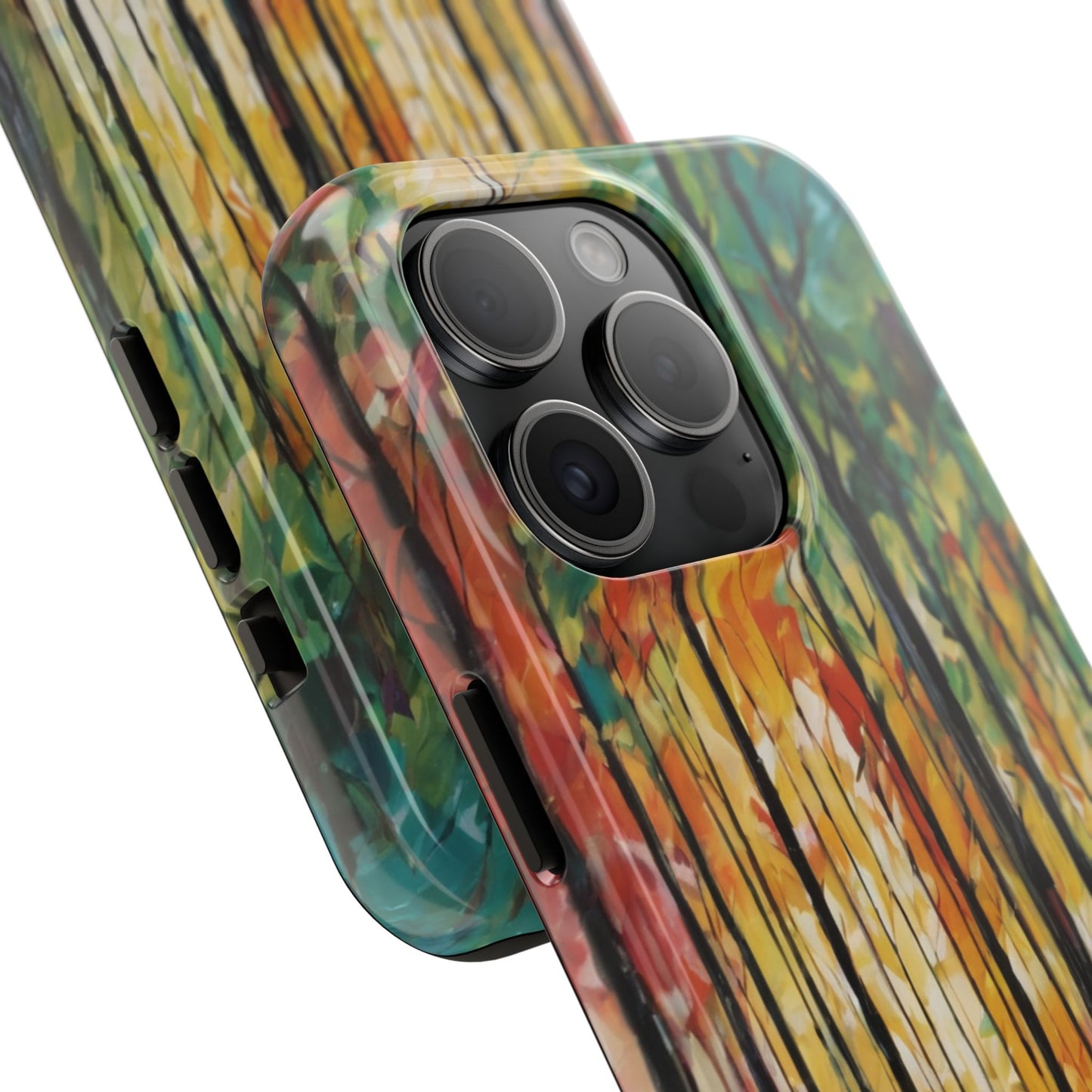 Autumn Forest Tough Phone Case - Colorful Nature Design - for iPhone