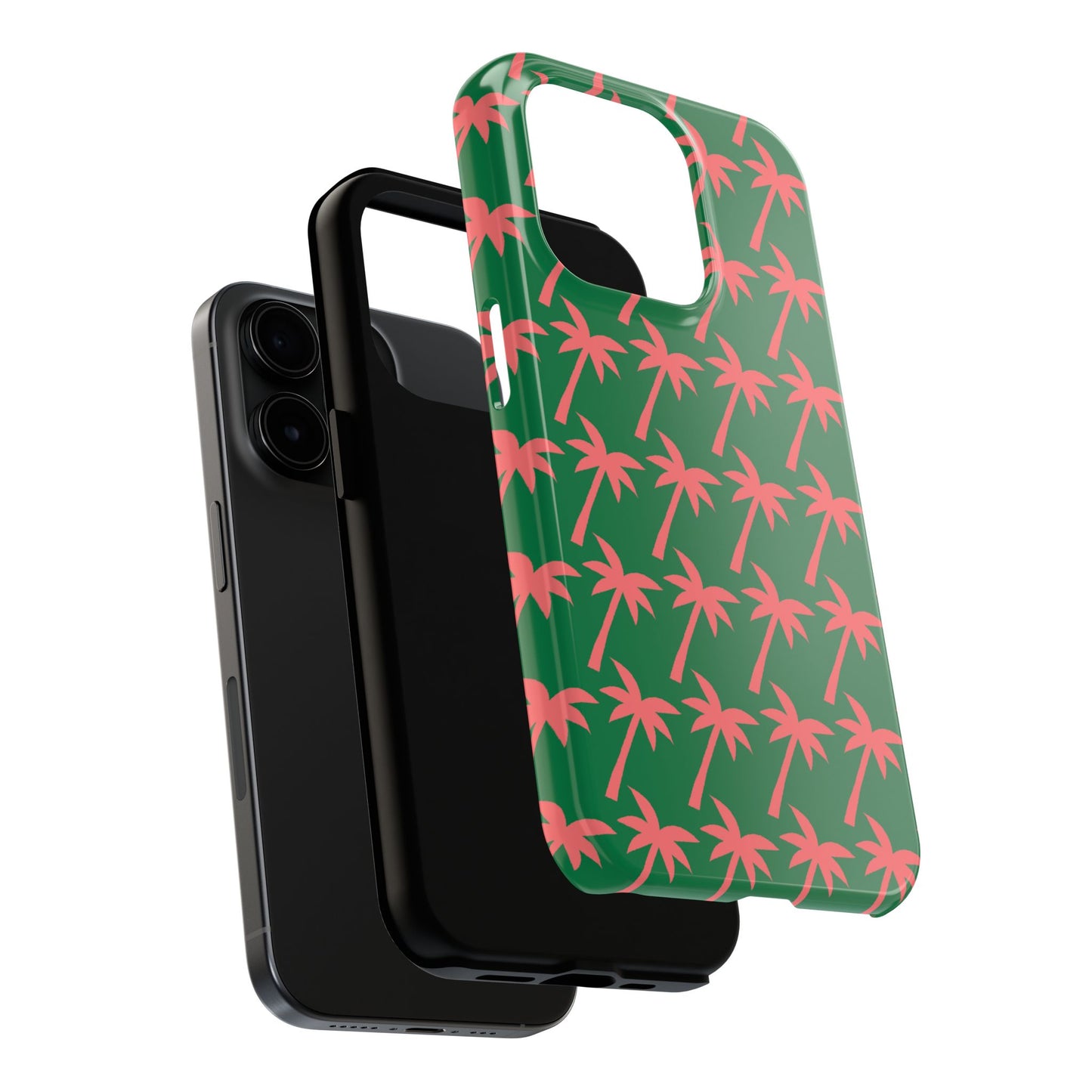 Tropical Palm Pattern for Beach Lovers - Tough Phone Case - for iPhone