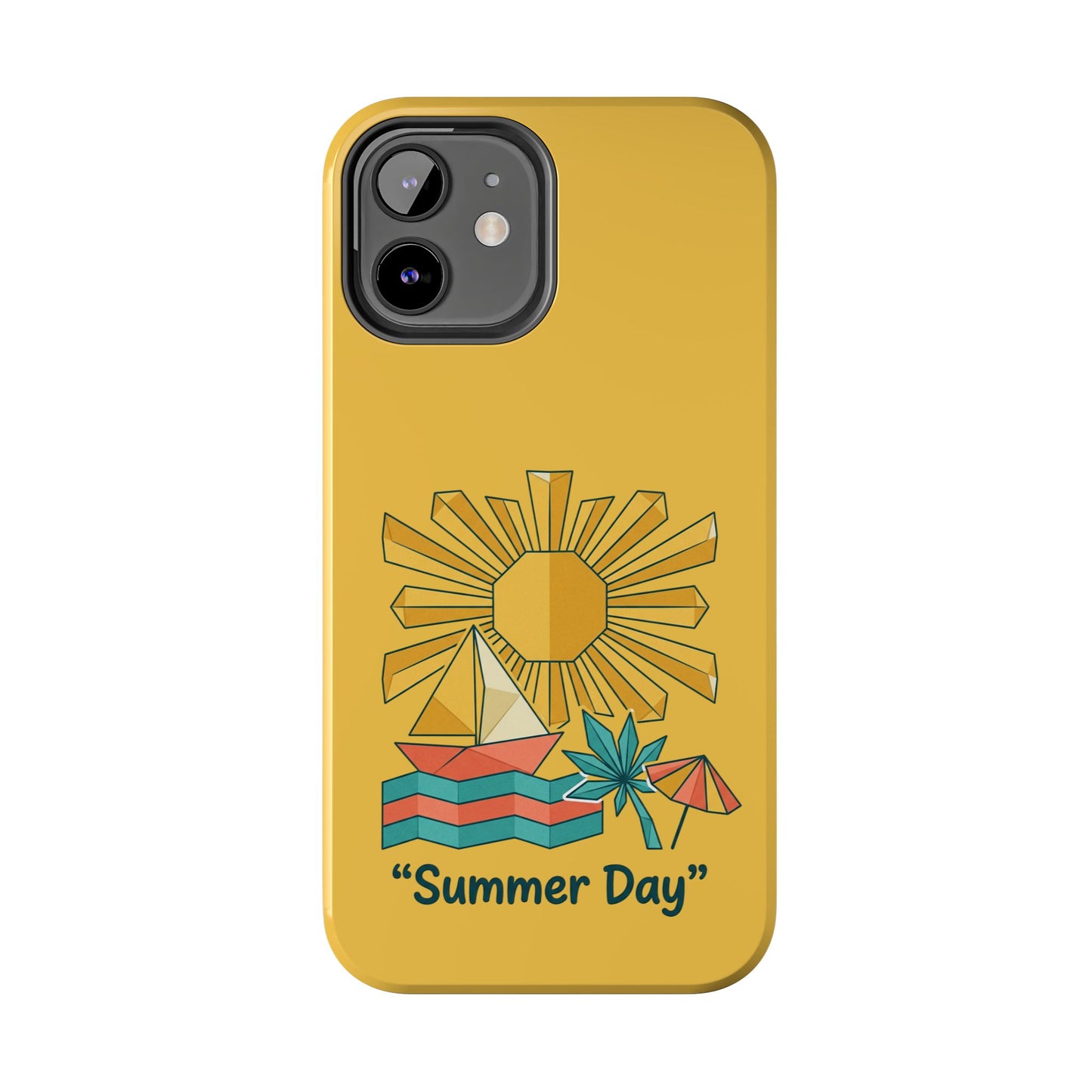 Summer Day Origami iPhone Case — Tough Protective Cover