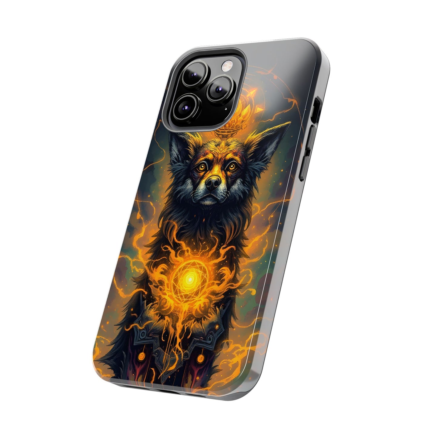 Mystical Dog of Light - Tough Phone Case - Durable Protection with Inspired Artwork - for iPhone