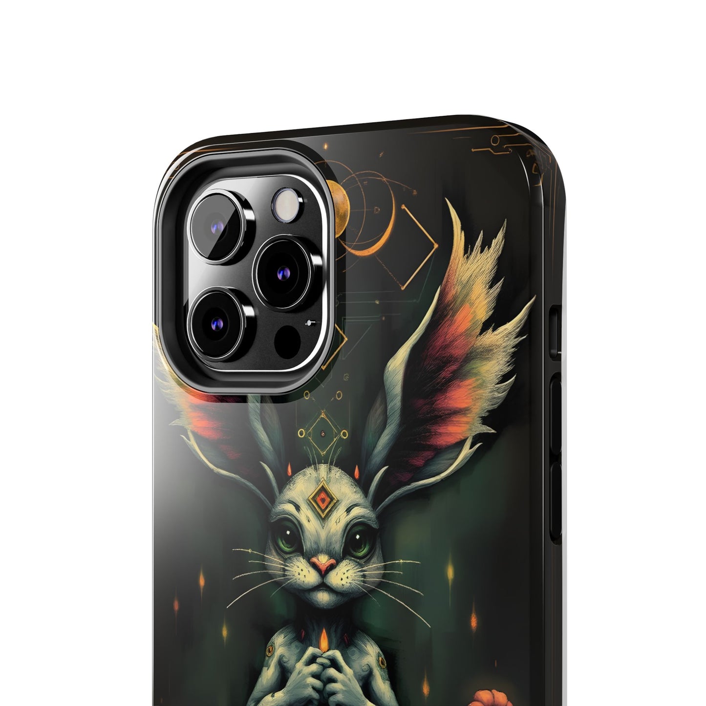 Artistic Rabbit Phone Cases - Unique and Durable Design of Mystical Bunny - for iPhone