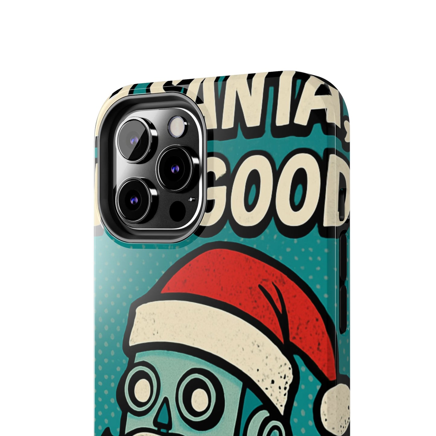 Santa Robot Phone Case - Durable Tough Design for Holidays