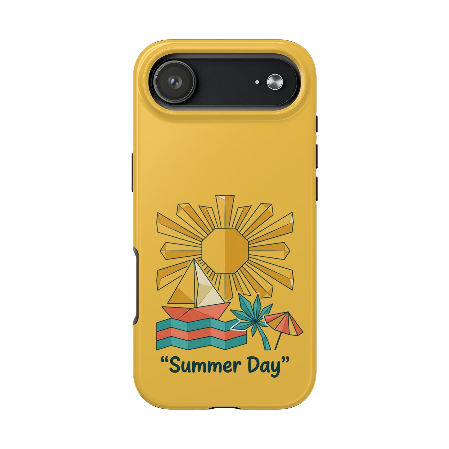 Summer Day Origami iPhone Case — Tough Protective Cover