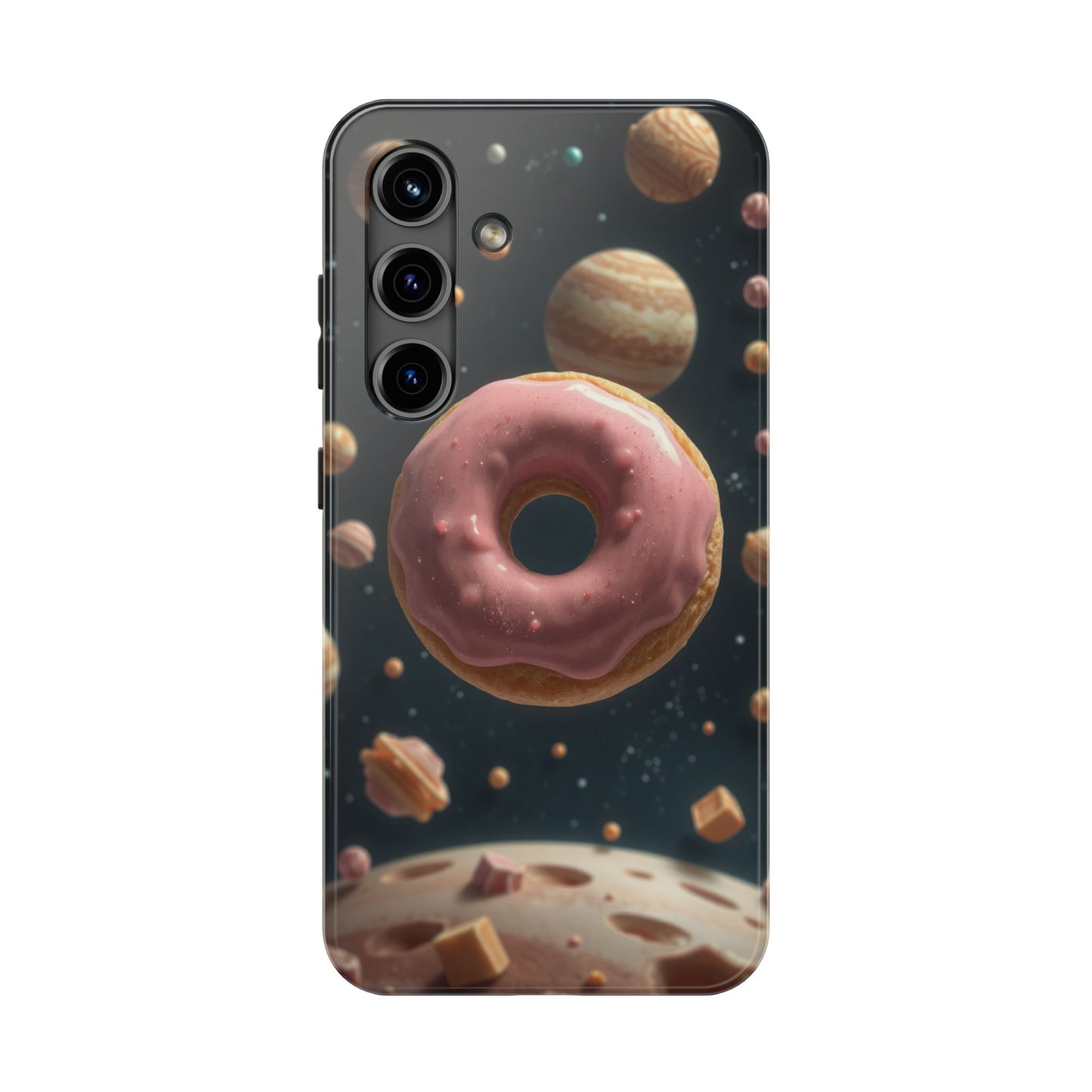 Galaxy Donut Tough Phone Case - Durable & Stylish Protective Cover