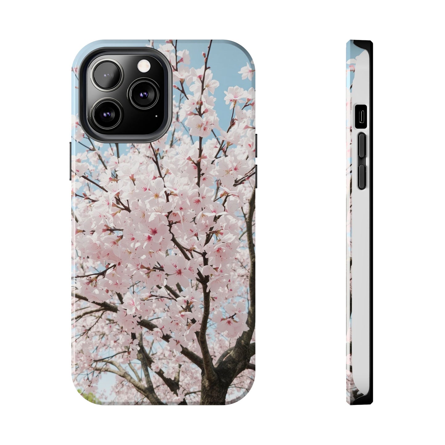 Cherry Blossom Tough Phone Case - Stylish Protection for Spring Lovers
