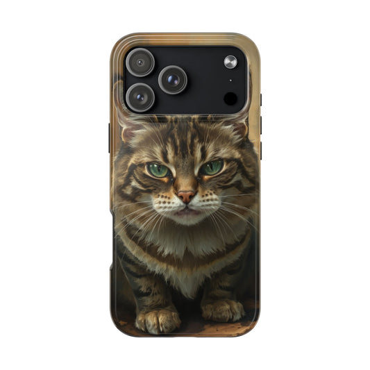 Cat Lover Tough Phone Case - Durable & Protective for Pet Enthusiasts