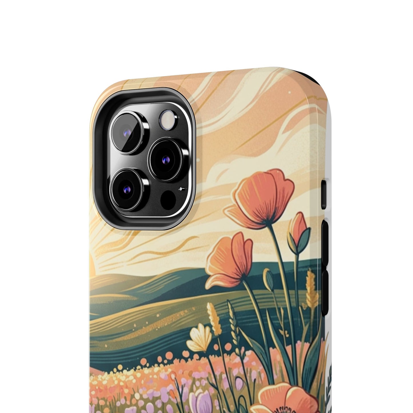 Floral Sunrise iPhone Case — Land of Flowers Design