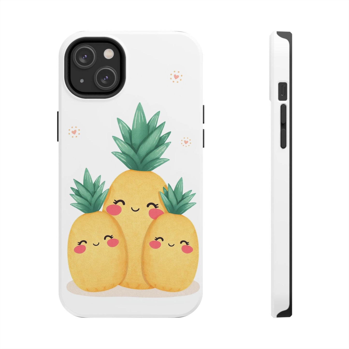Cute Pineapple Tough Phone Cases | Fun Gift for Pineapple Lovers | Summer Vibes | Durable Phone Protection | Quirky Phone Accessory