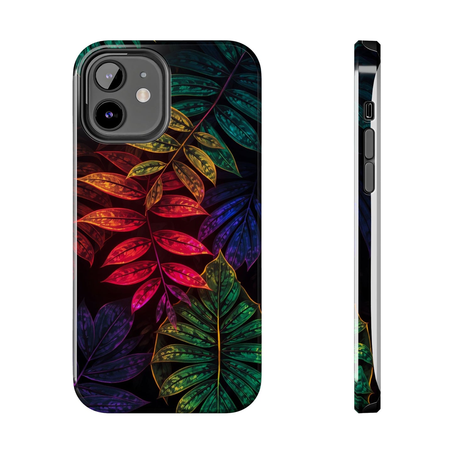 Vibrant Tropical Leaf Tough Phone Case