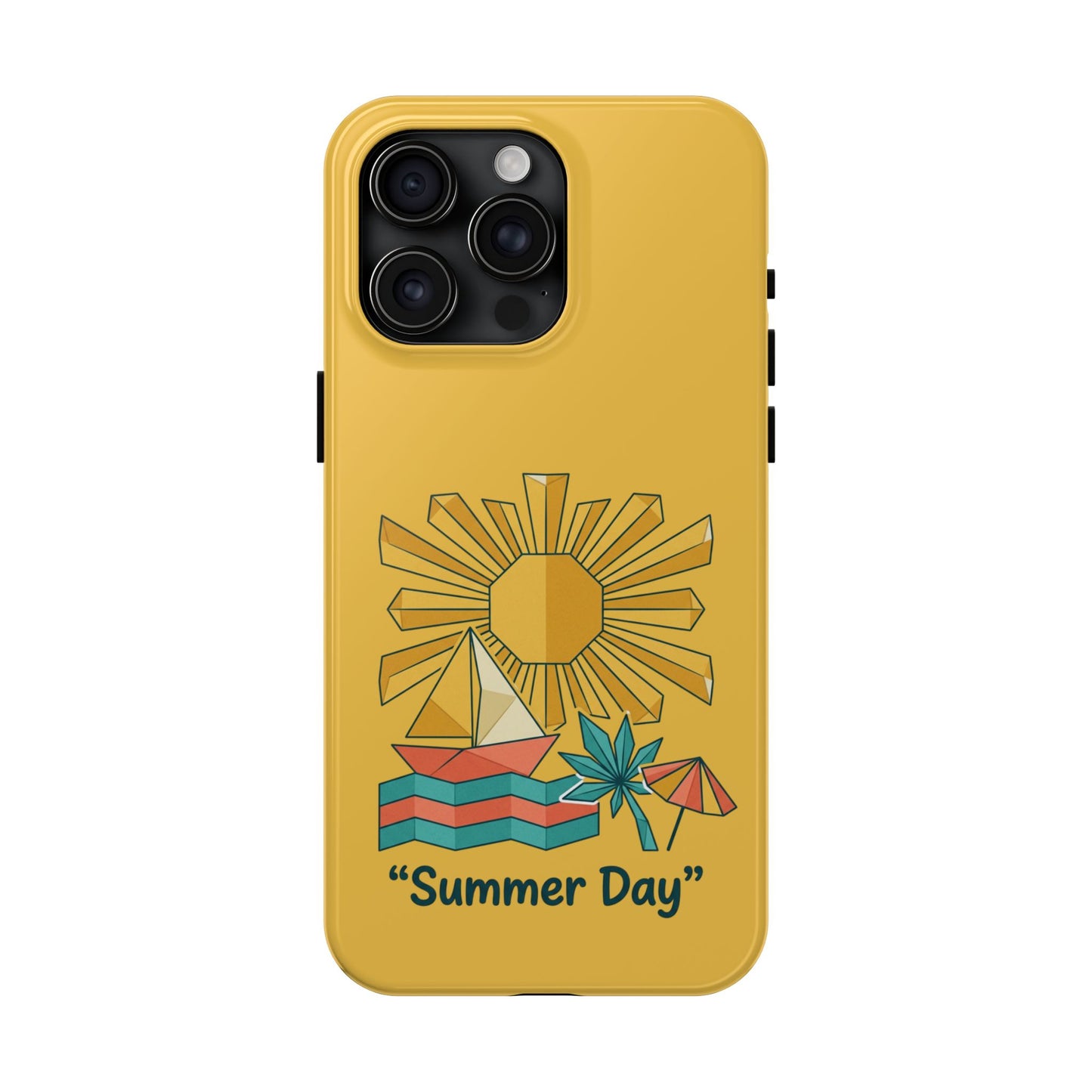 Summer Day Origami iPhone Case — Tough Protective Cover