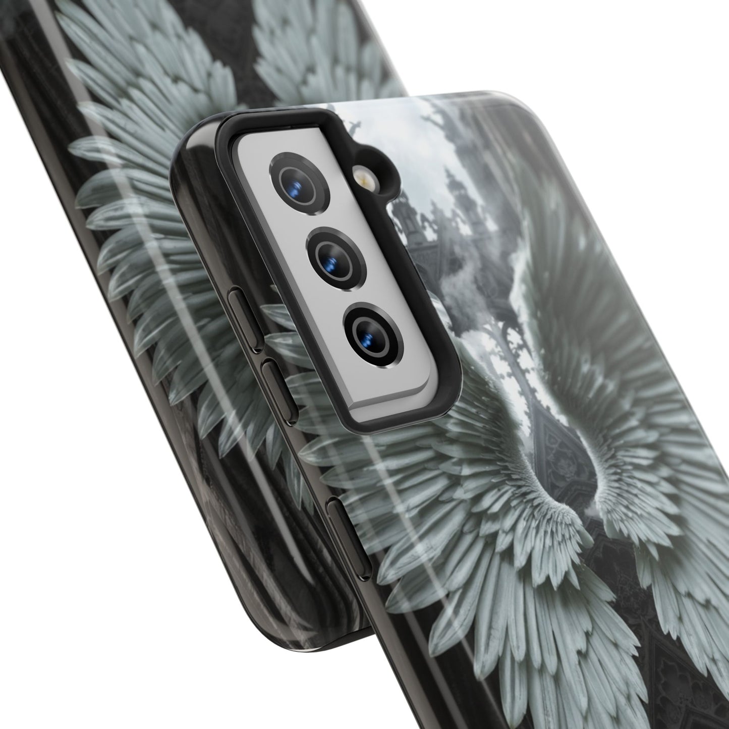 Angel Wings Tough Phone Case - Durable & Stylish Protection for Creatives