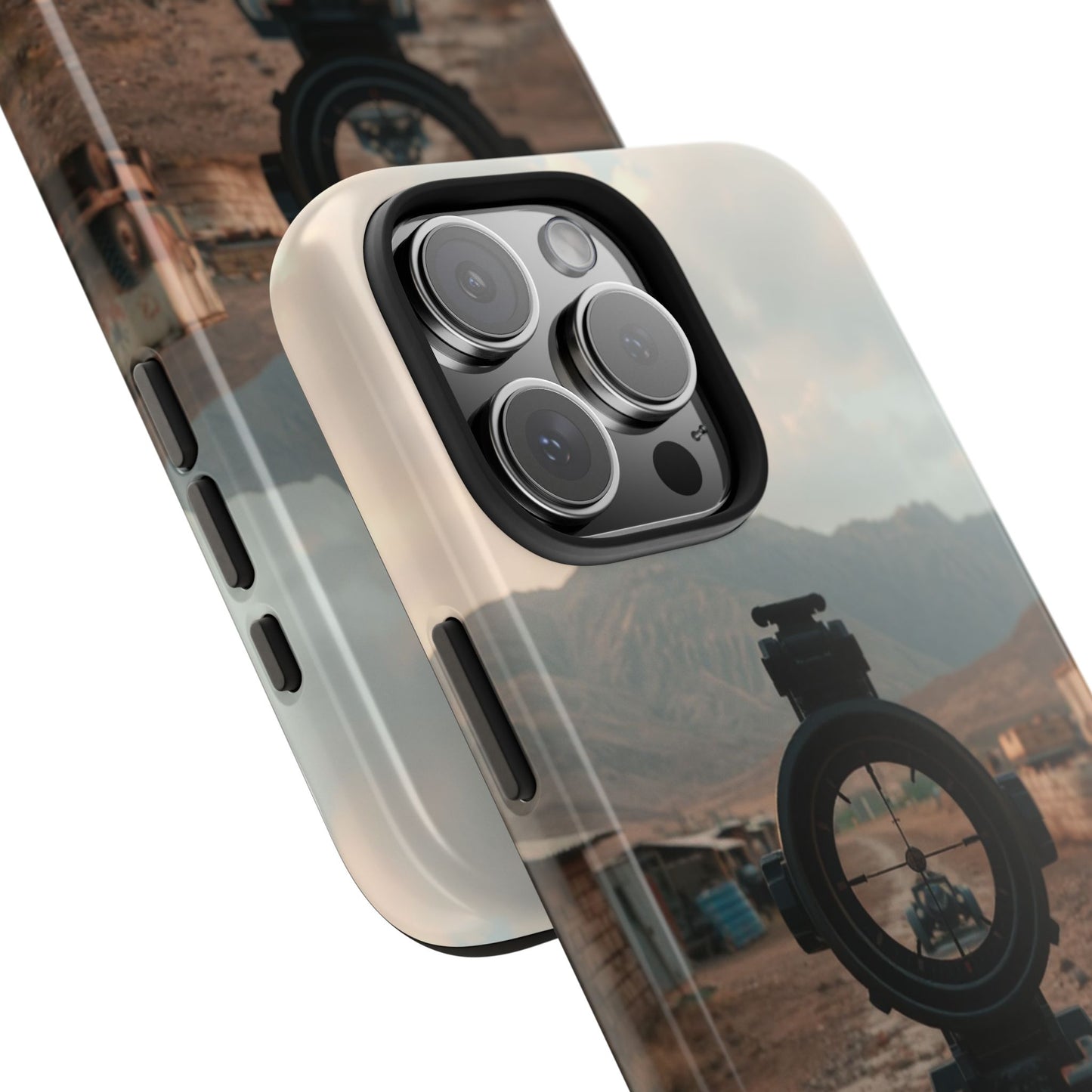 Tough Phone Case - Military Inspired Design with Sniper Scope