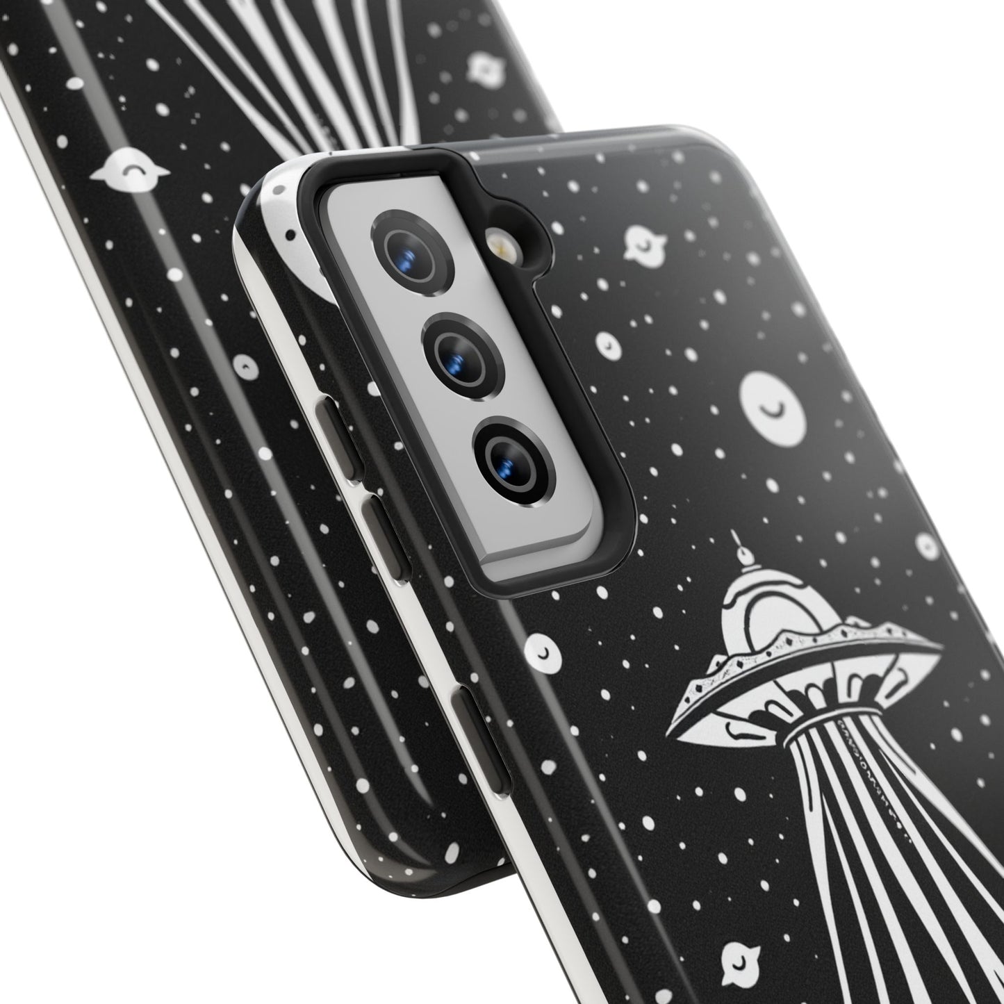 Galaxy UFO Tough Phone Case - Durable Protection with Unique Space Design