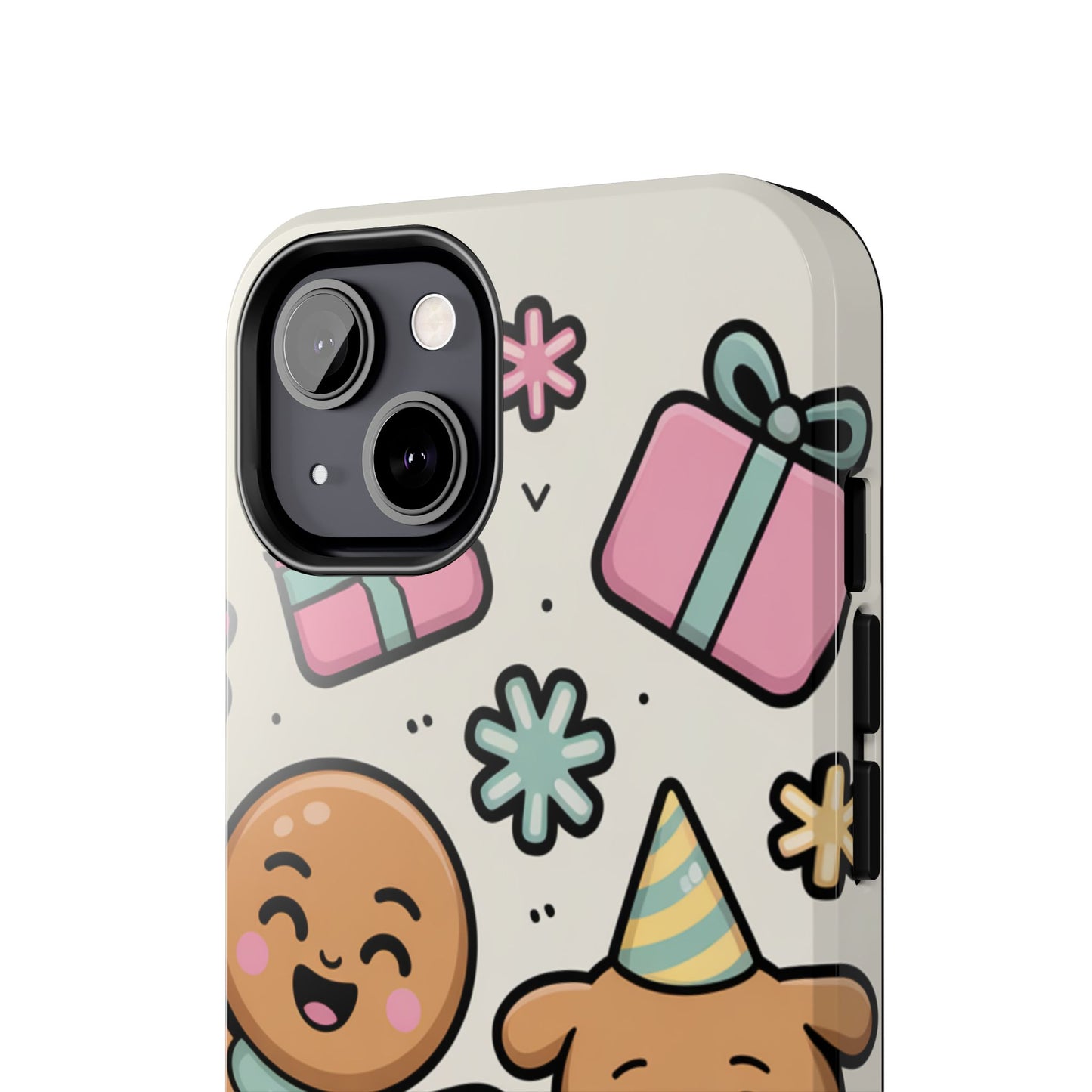 Gingerbread Family Dancing Holiday Phone Case