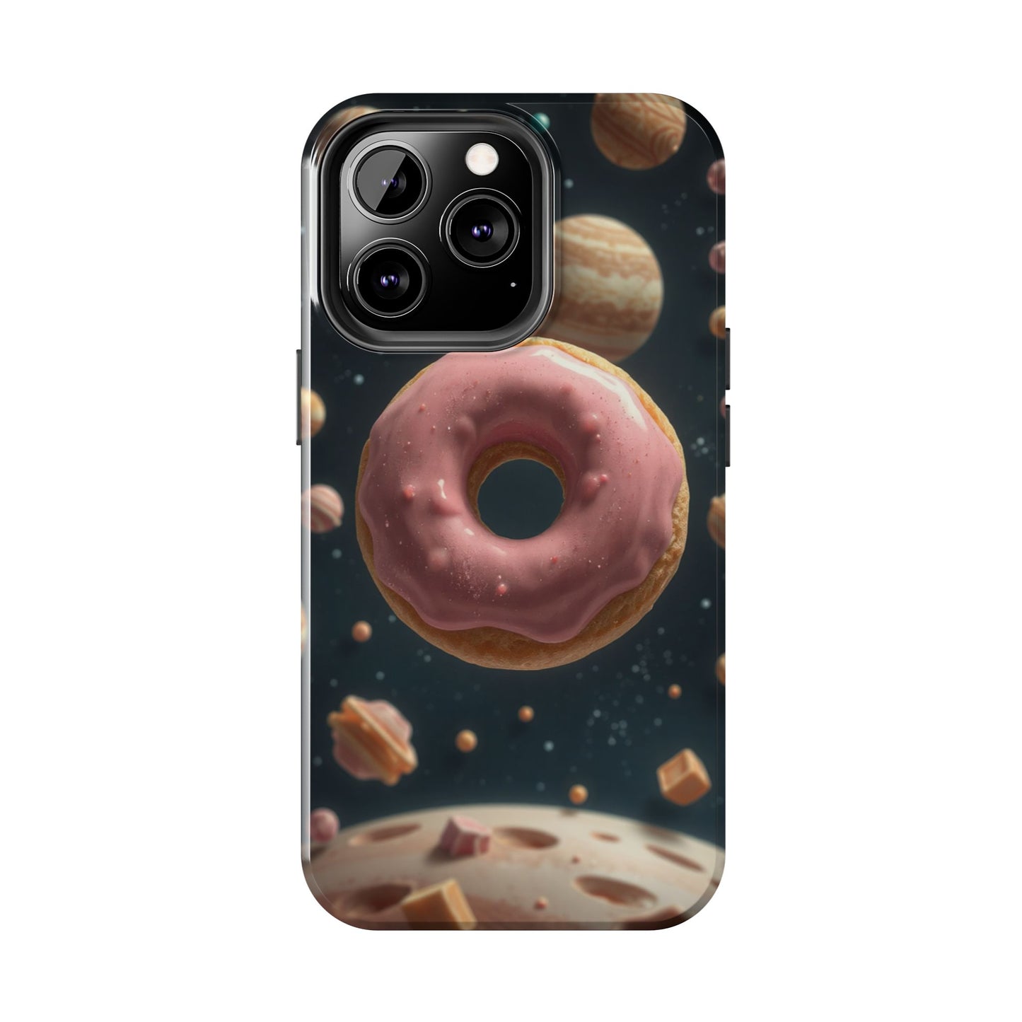 Galaxy Donut Tough Phone Case - Durable & Stylish Protective Cover