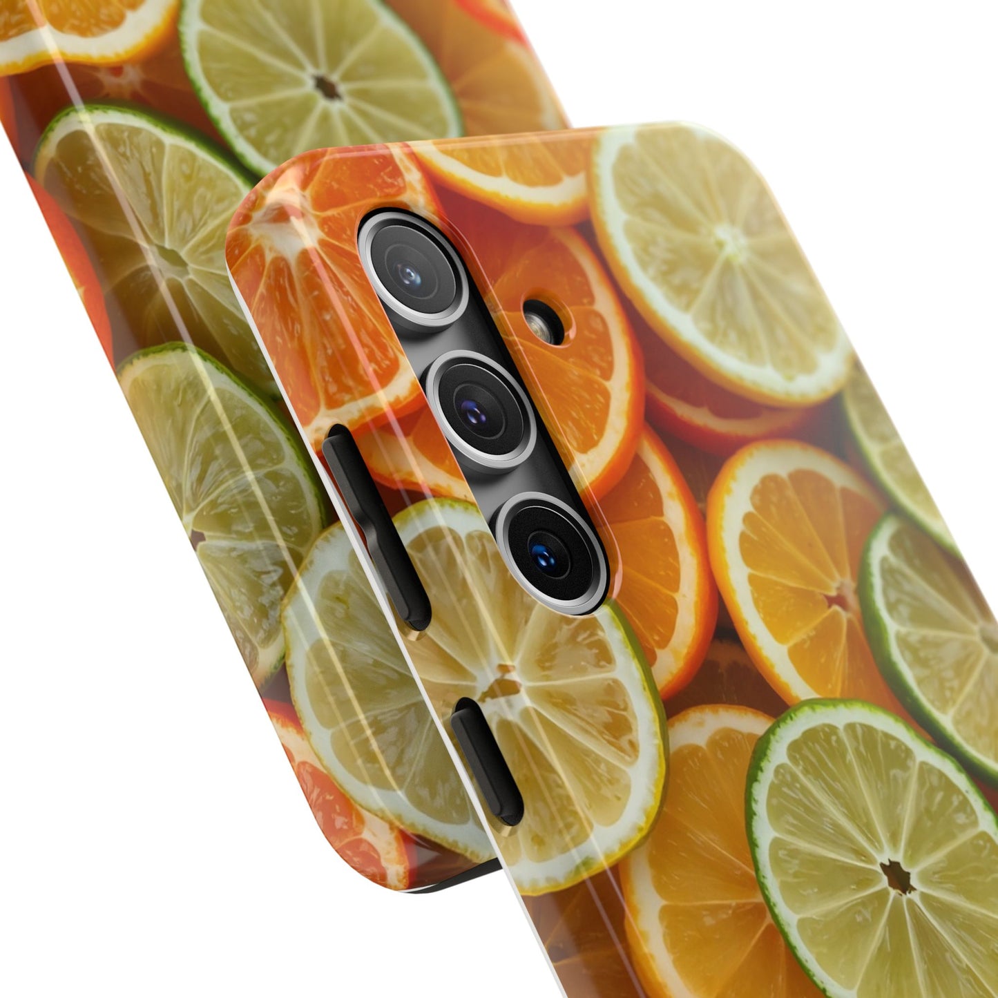 Citrus Slice Tough Phone Case – Vibrant Fruit Design for Summer Fun