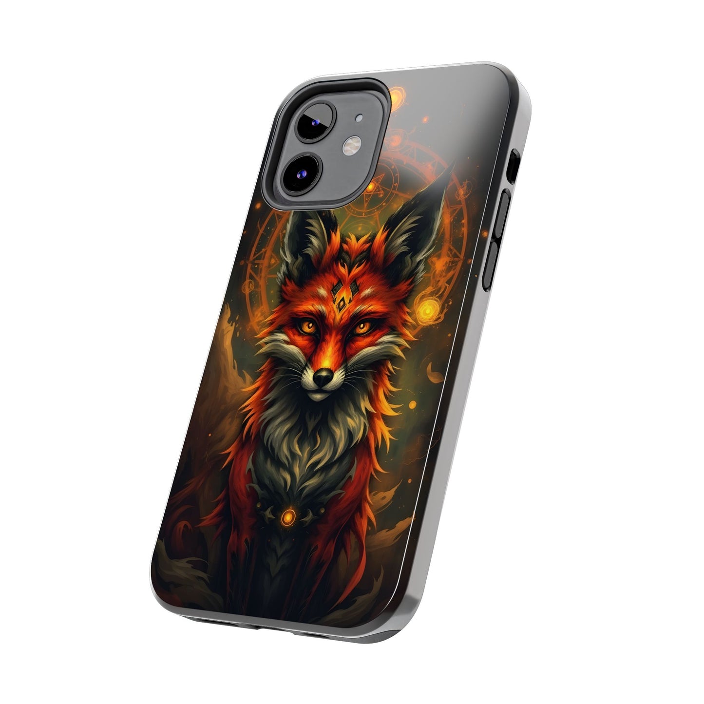Mystical Fox Tough Phone Case - Durable Protection with Enchanting Design - for iPhone