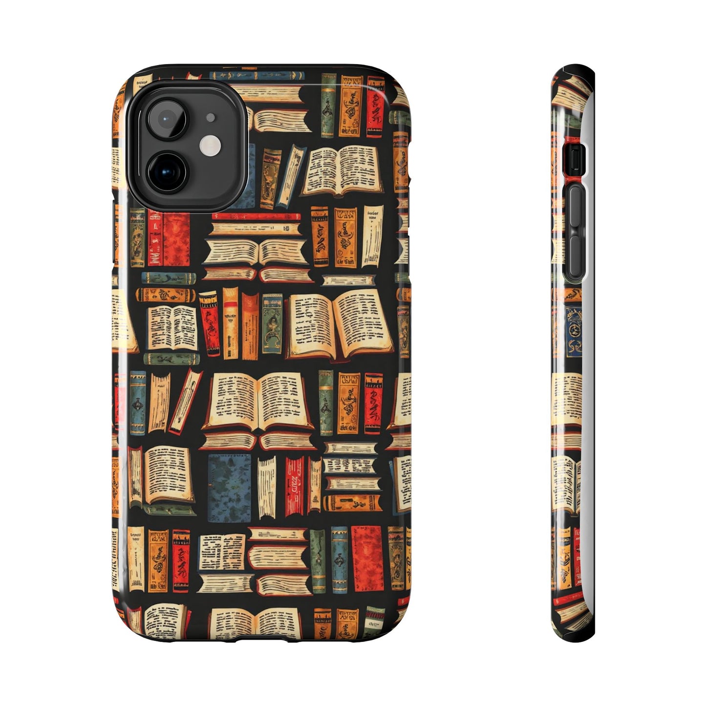 Book Lover Tough Phone Cases - Durable Protective Cases for Literature Fans
