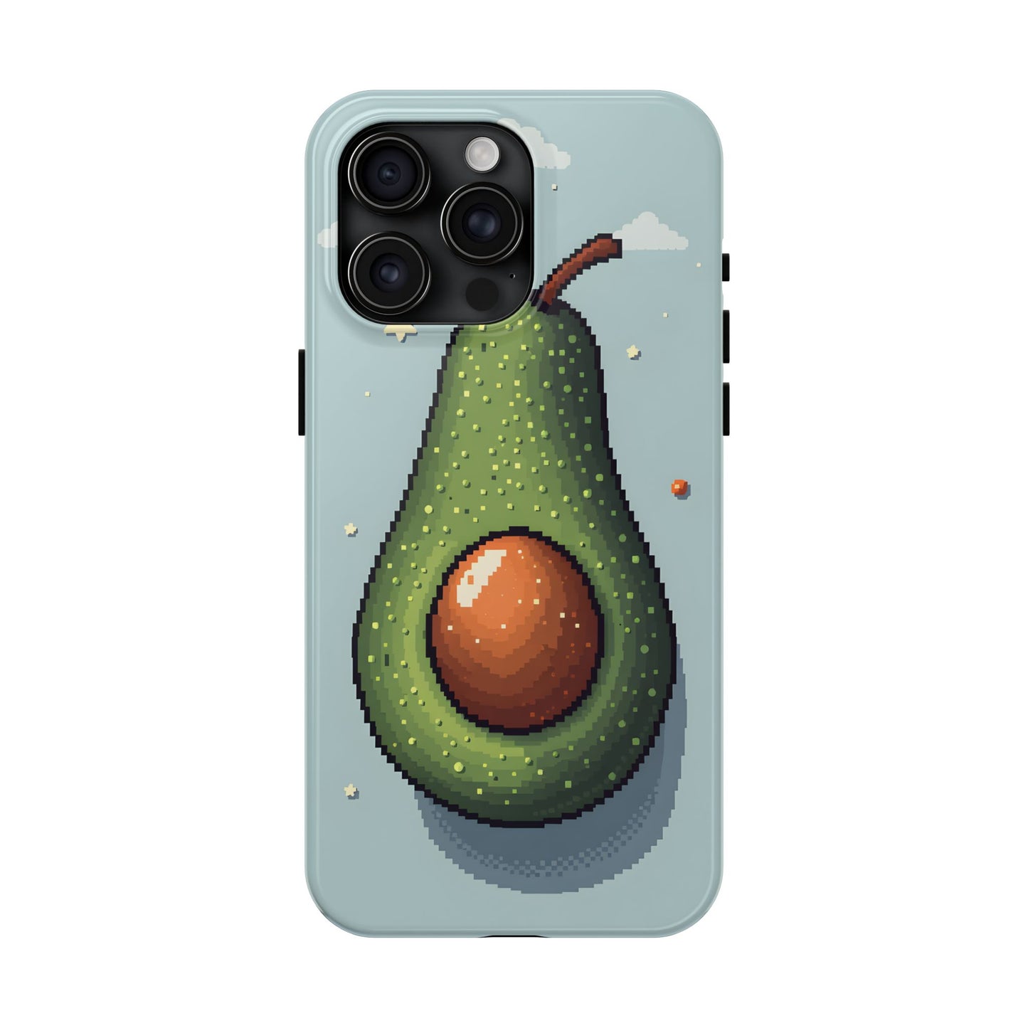 Pixel Avocado Tough Phone Case - Perfect for Foodies & Nature Lovers - for iPhone