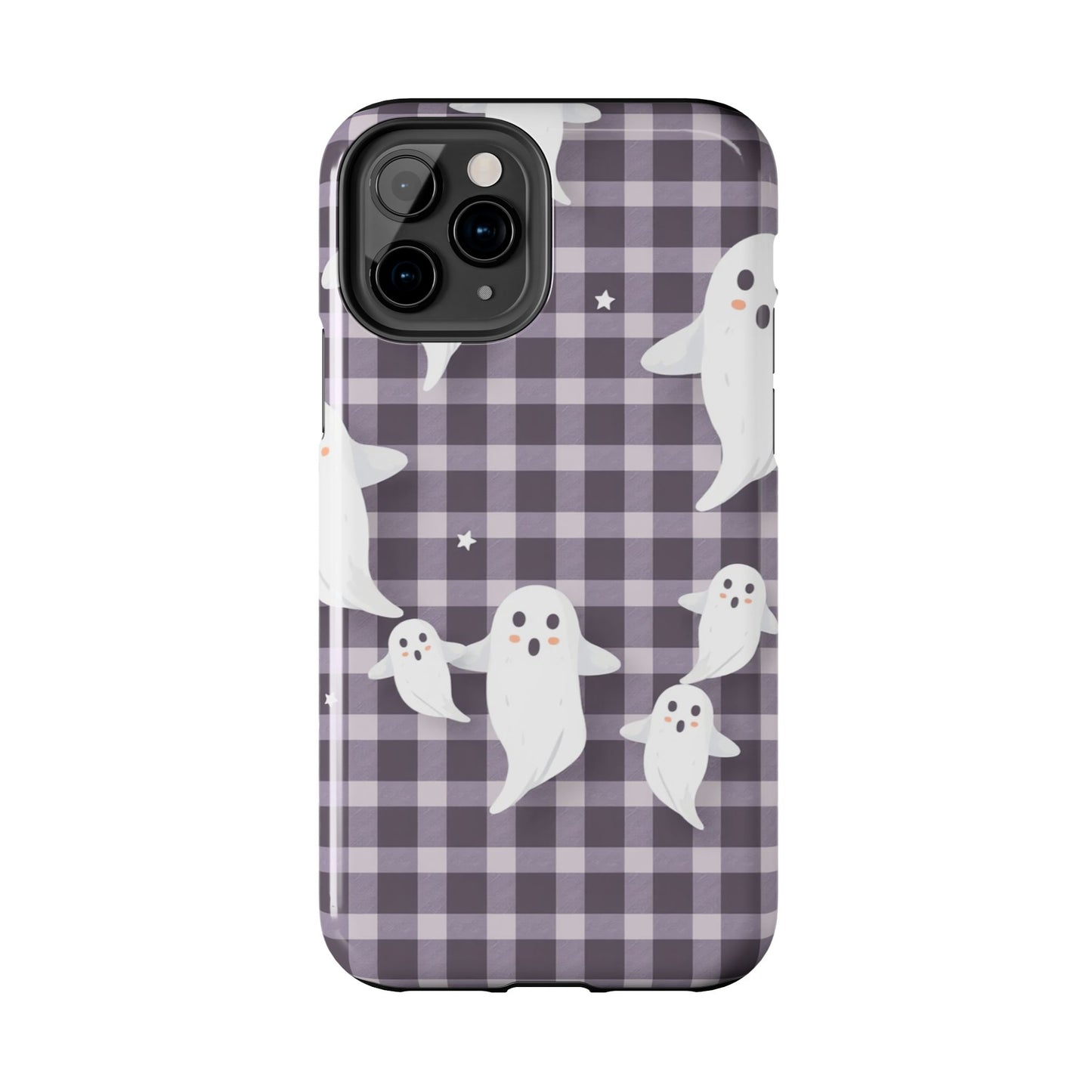 Cute Ghosts Tough Phone Case - Whimsical Halloween Design for Spooky Vibes