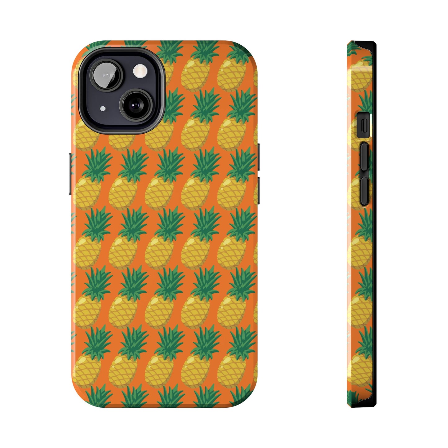 Tough Pineapple Phone Case - Vibrant Tropical Design for Summer Vibes - for iPhone