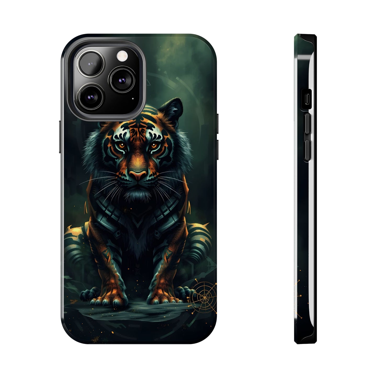 Fierce Mystical Tiger Tough Phone Case | Durable Protection for Nature Lovers - for iPhone