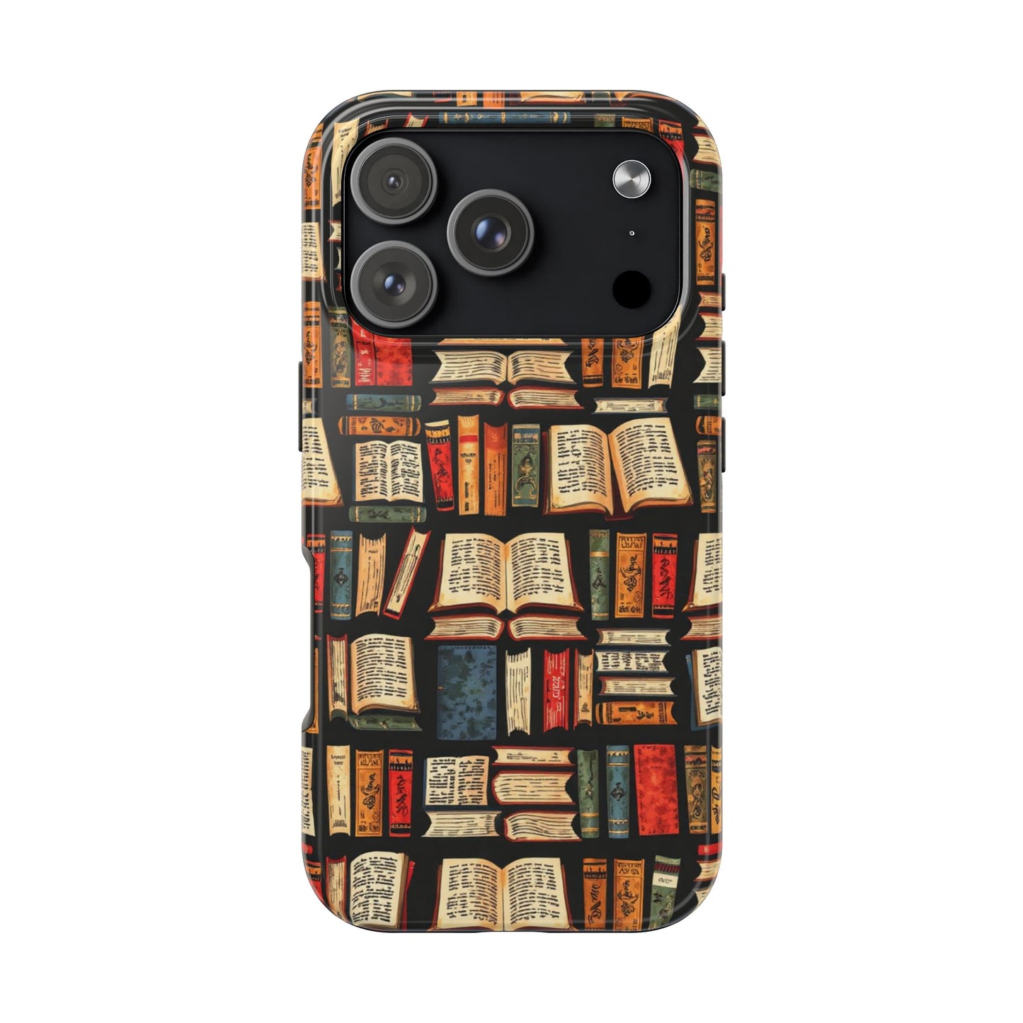 Book Lover Tough Phone Cases - Durable Protective Cases for Literature Fans