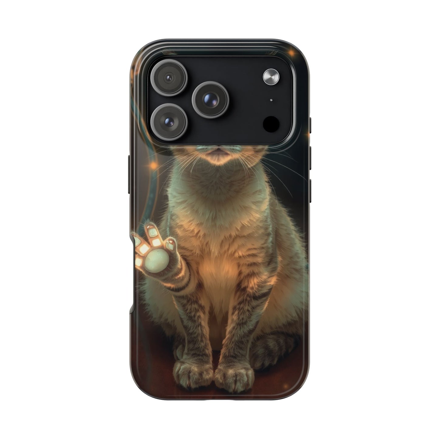 Whimsical Cat Phone Case | Tough Phone Cases for Cat Lovers, Pet Accessories, Gift for Cat Owners, Cute Phone Cover, Personalized Tech