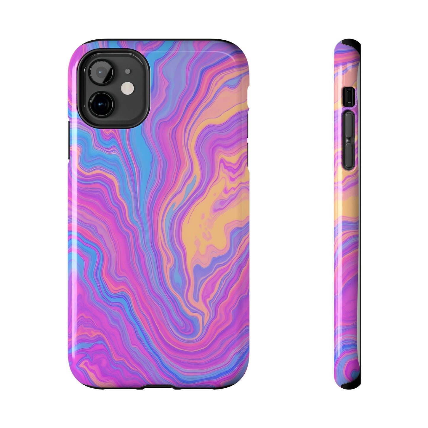 Pop Art Liquid Texture Marble Phone Case - Tough & Stylish Design - for iPhone