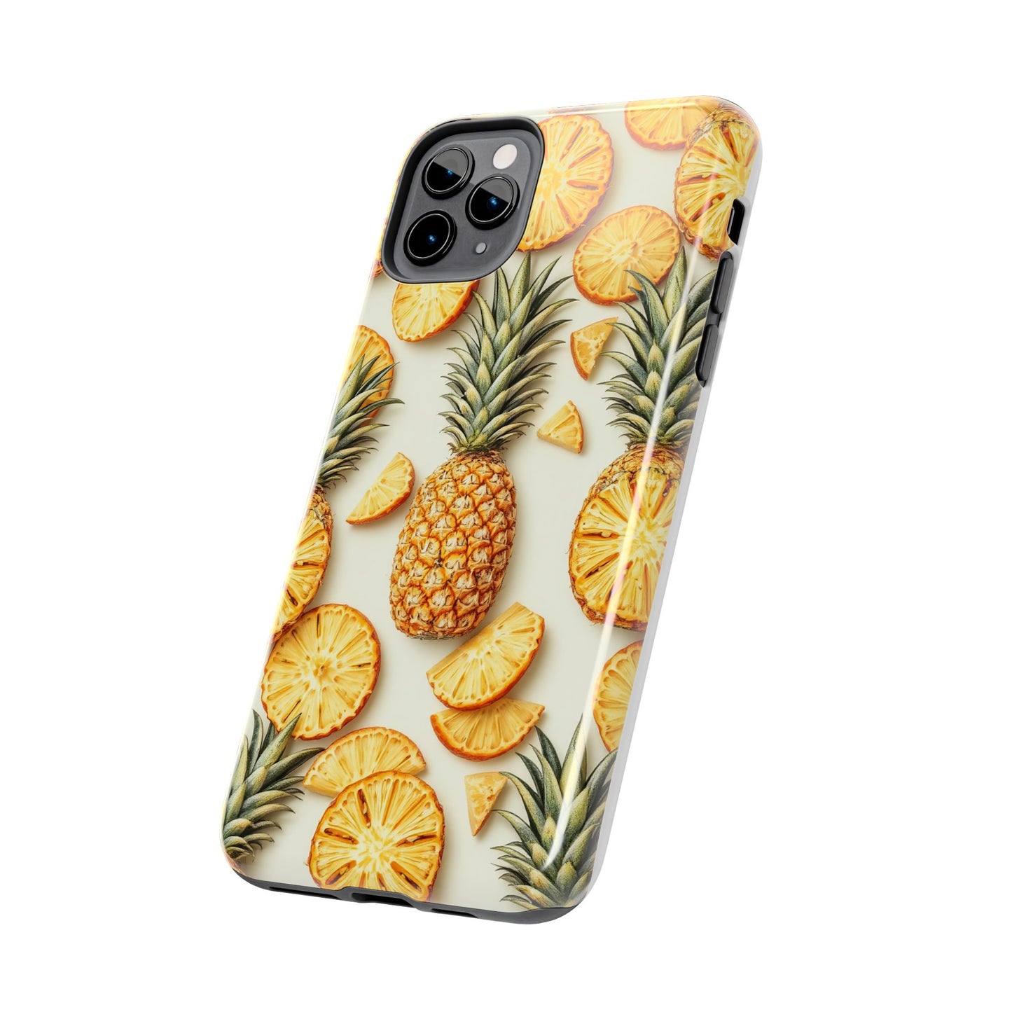 Tropical Pineapple Phone Case - Tough Phone Protector for Summer Vibes
