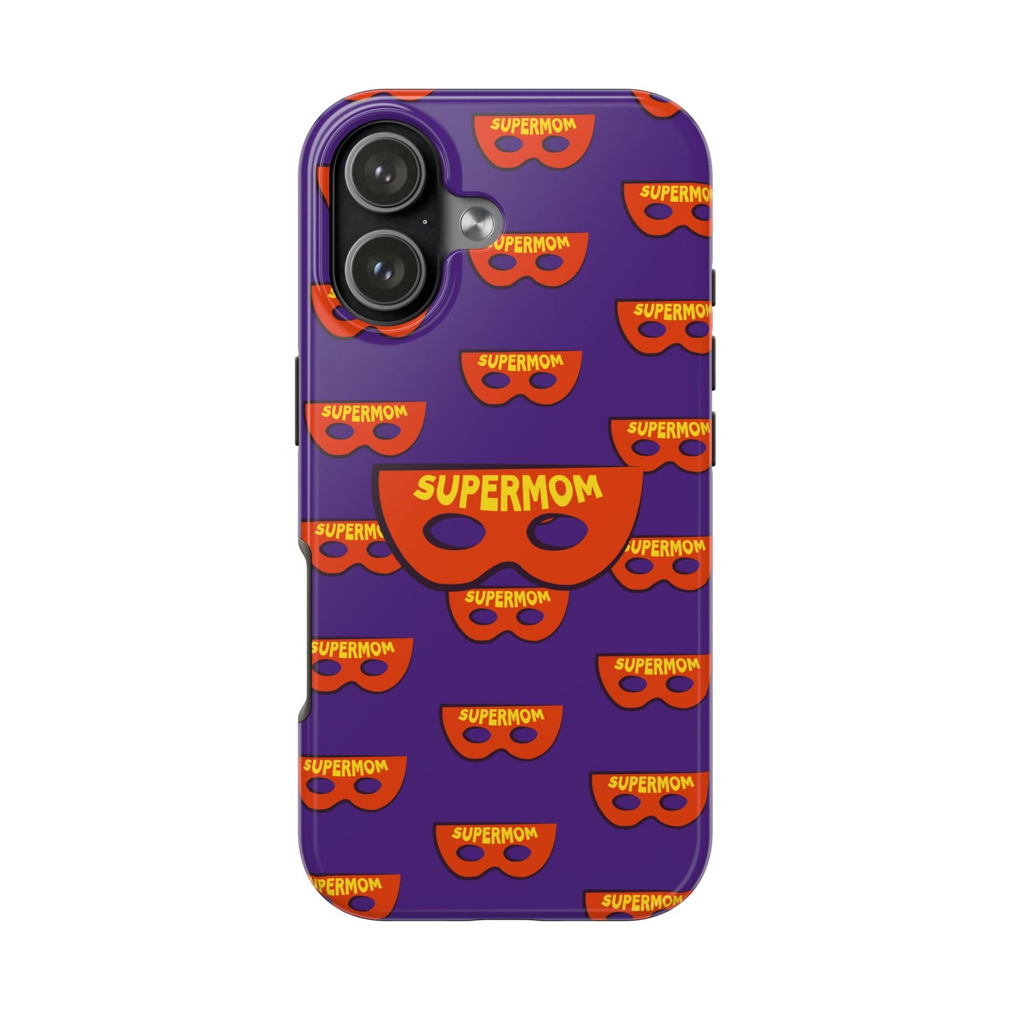 Supermom Tough Phone Case - Durable Protection with Fun Design - for iPhone