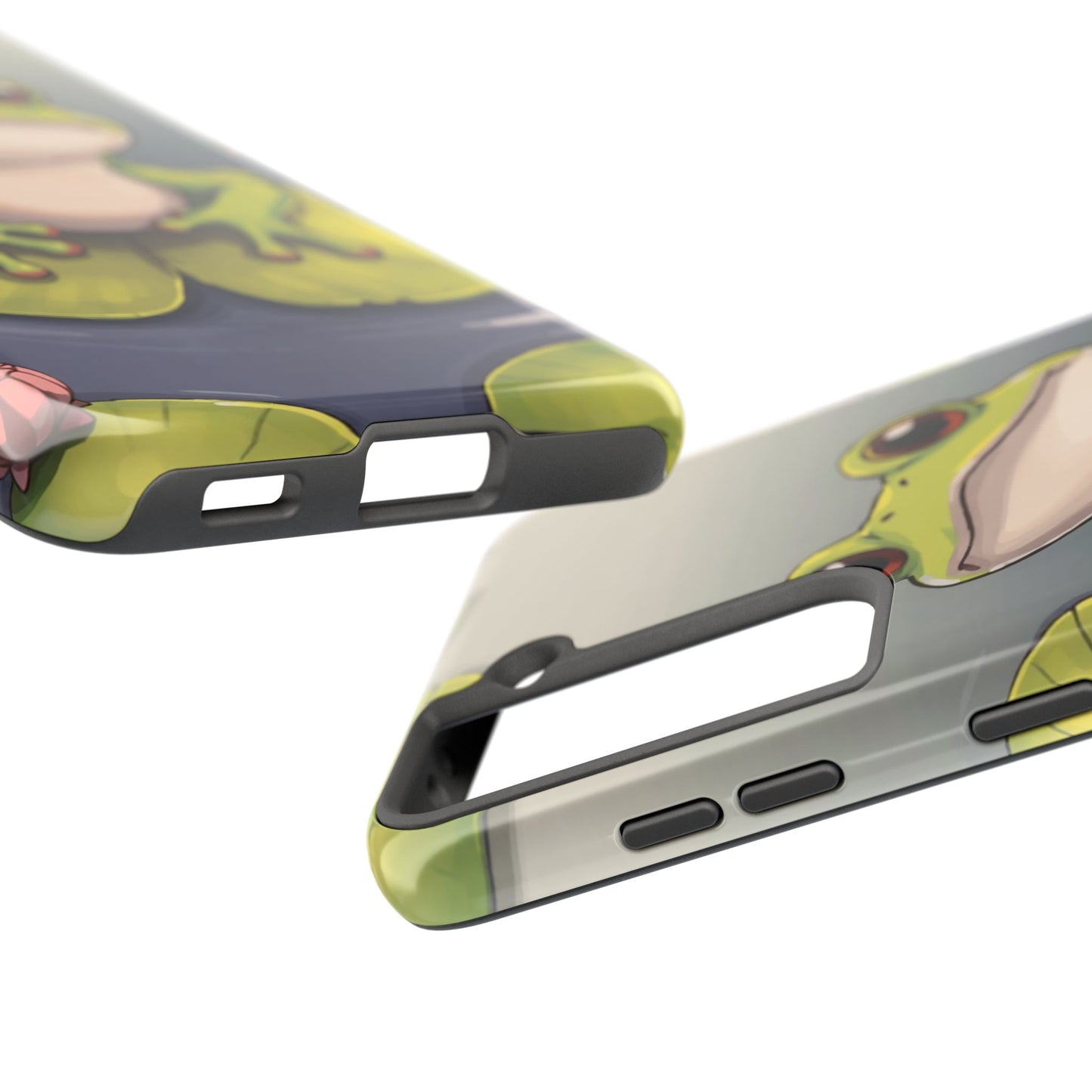 Cute Frog Tough Phone Case - Durable Protection with Nature Vibe