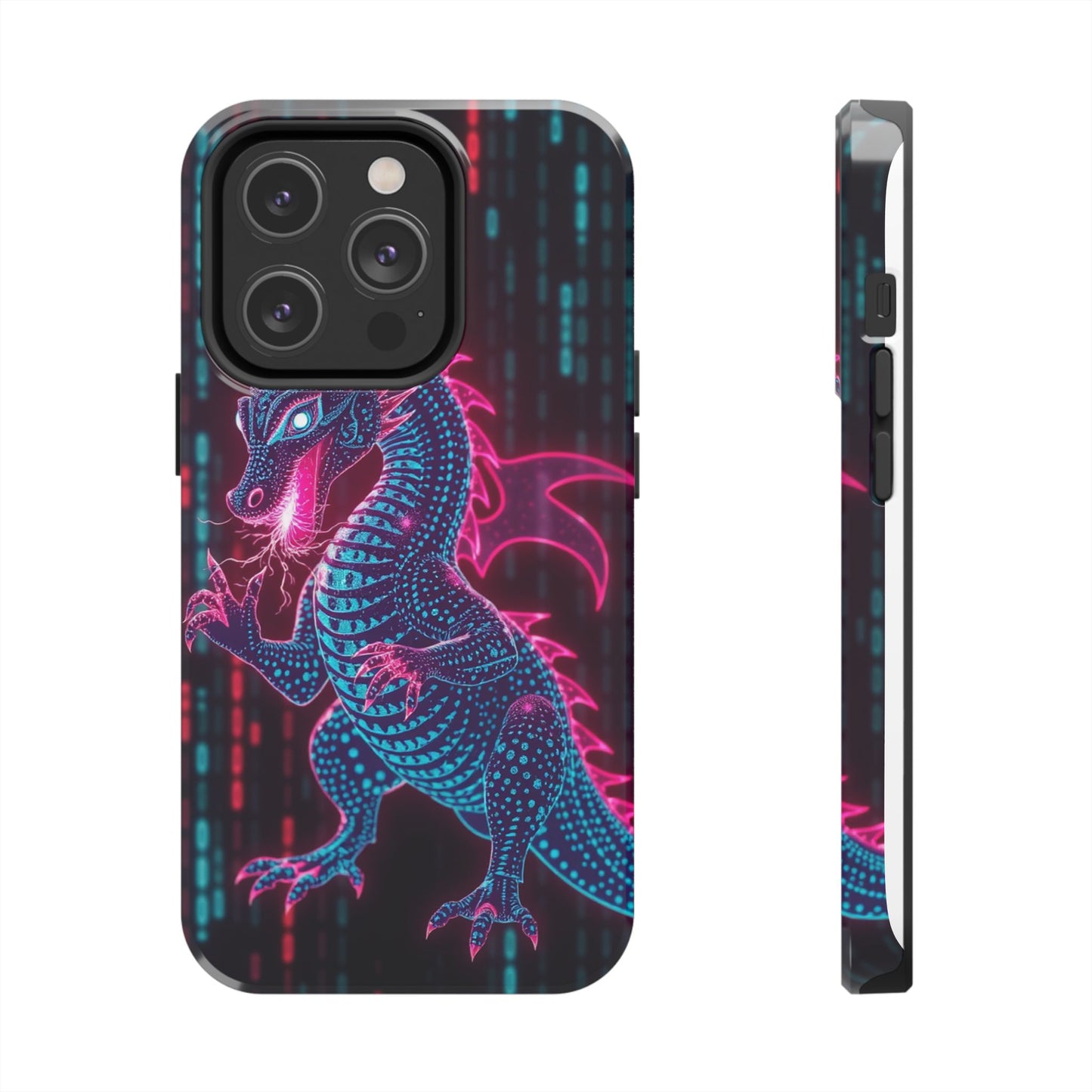 Electrifying Dragon Phone Case - Tough, Stylish Protection for Fantasy Lovers