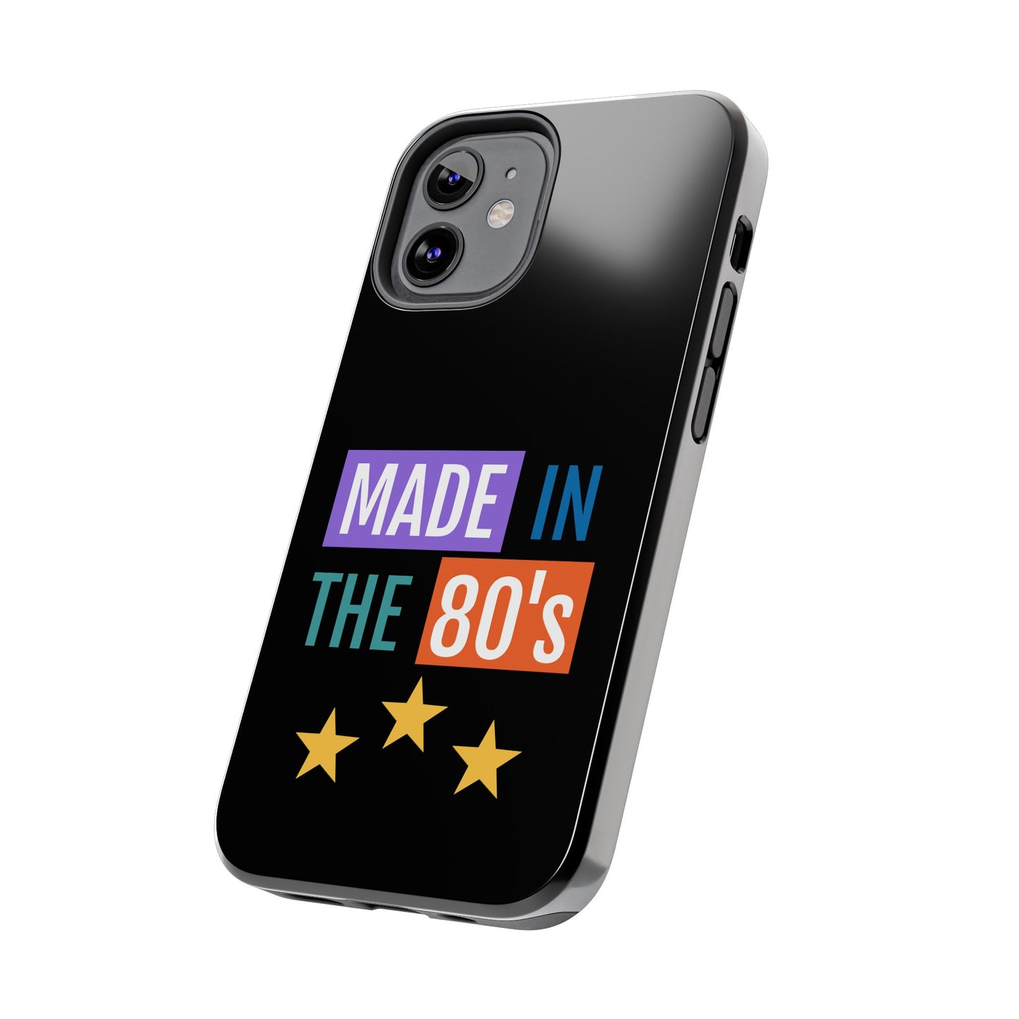 80's Retro Tough Phone Case - Made in the 80's Design