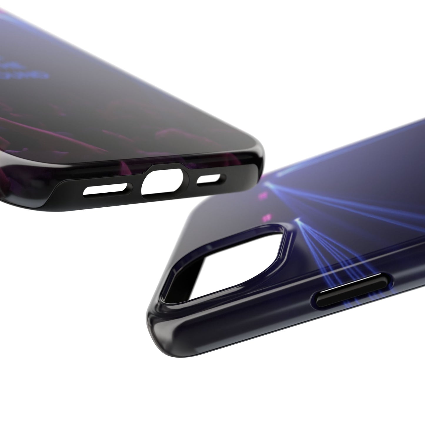Vibrant Tough Phone Case - 'Lost in the Sound' Design for Music Lovers