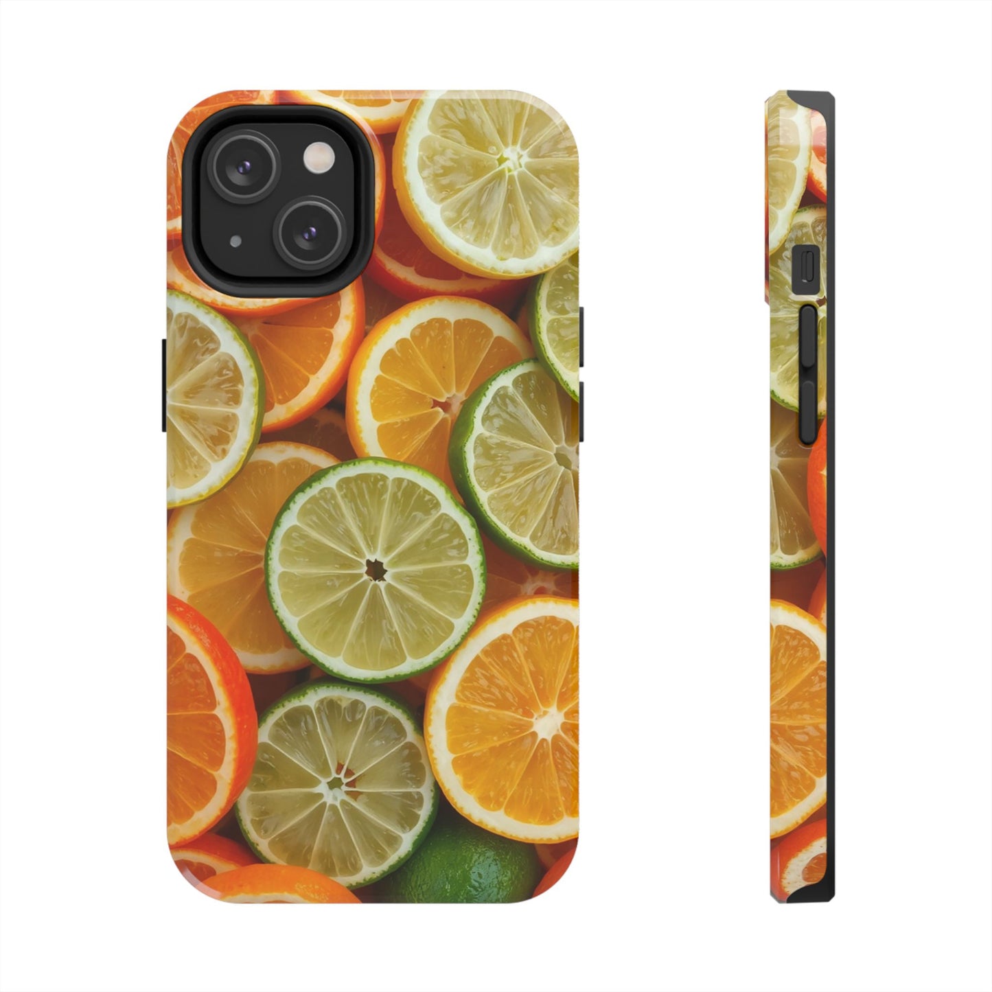 Citrus Slice Tough Phone Case – Vibrant Fruit Design for Summer Fun