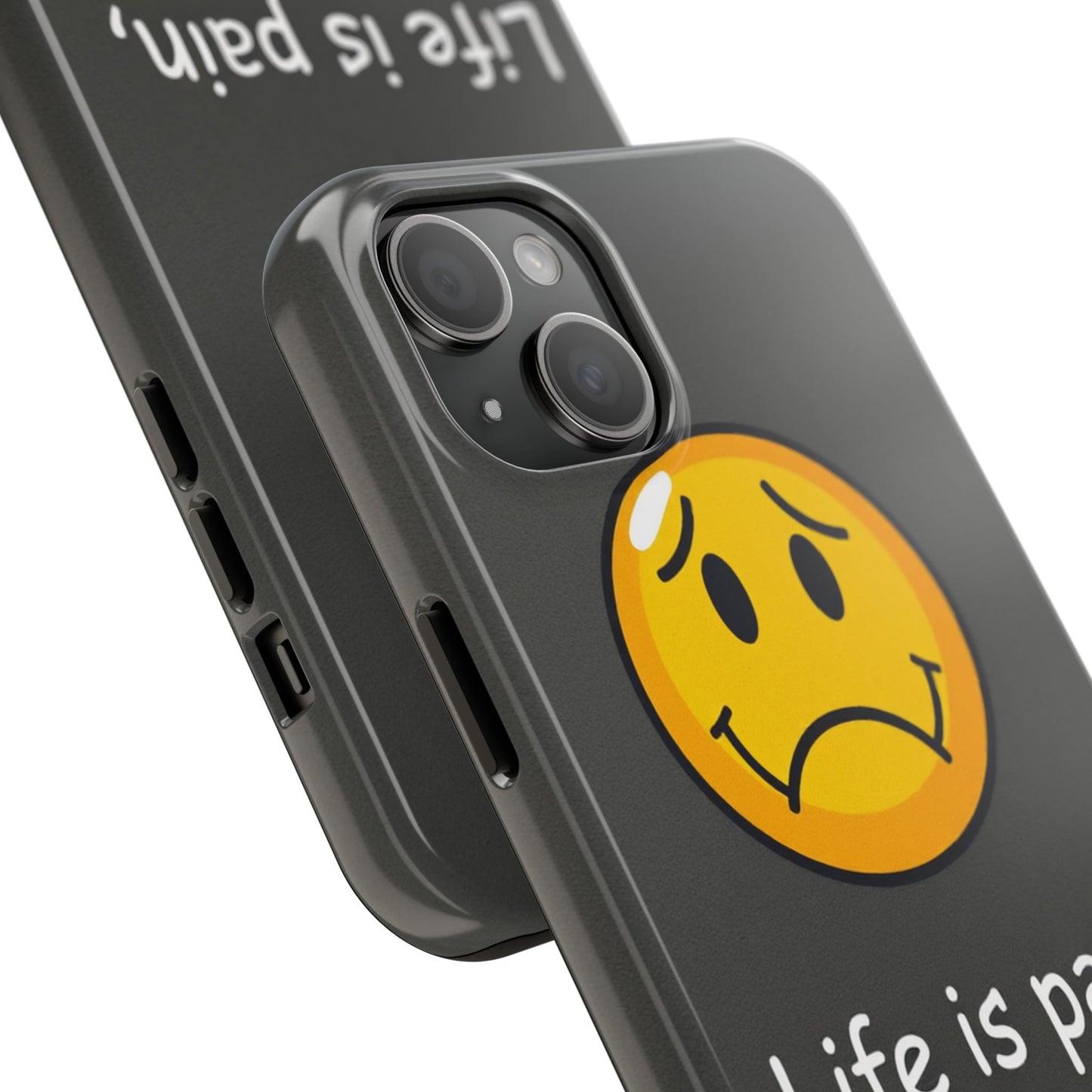 Life is Pain Tough Phone Case - Trendy Design for Smartphone Protection