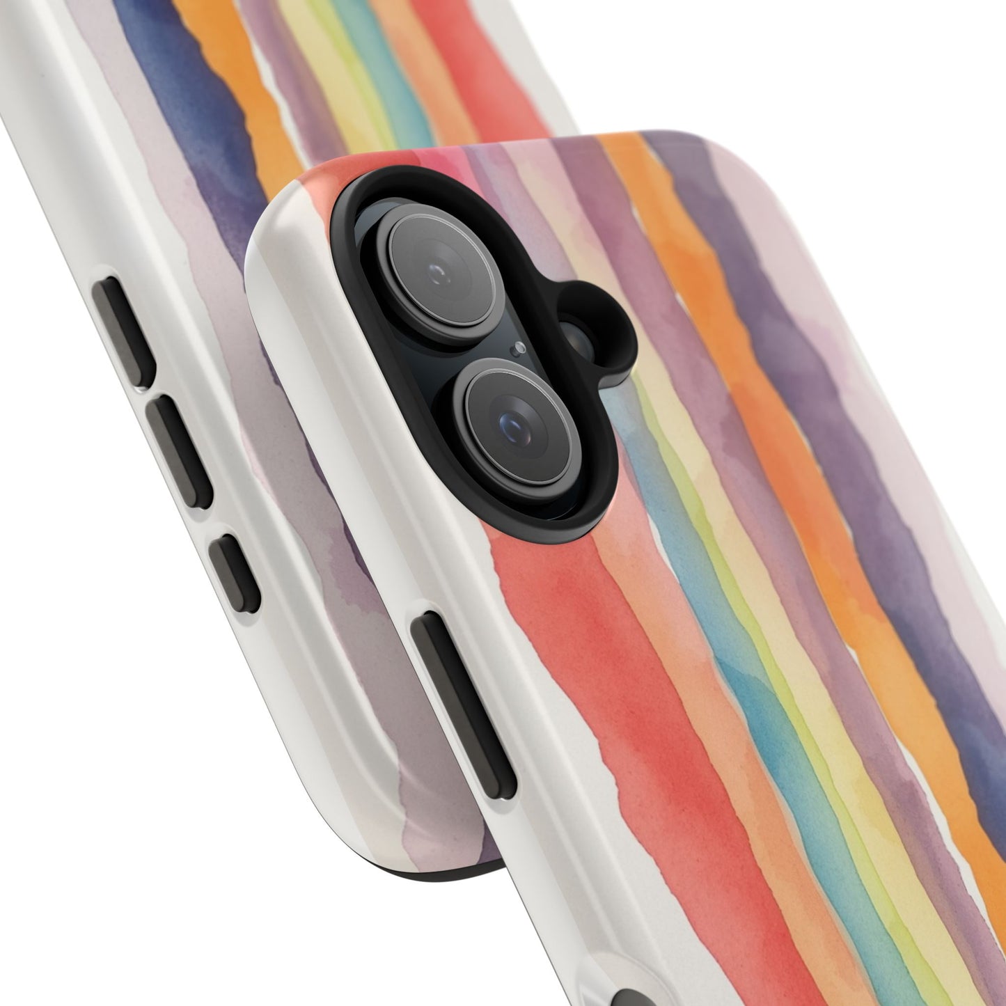 Colorful Watercolor Tough Phone Case - Stylish and Durable Cover for Creative Souls