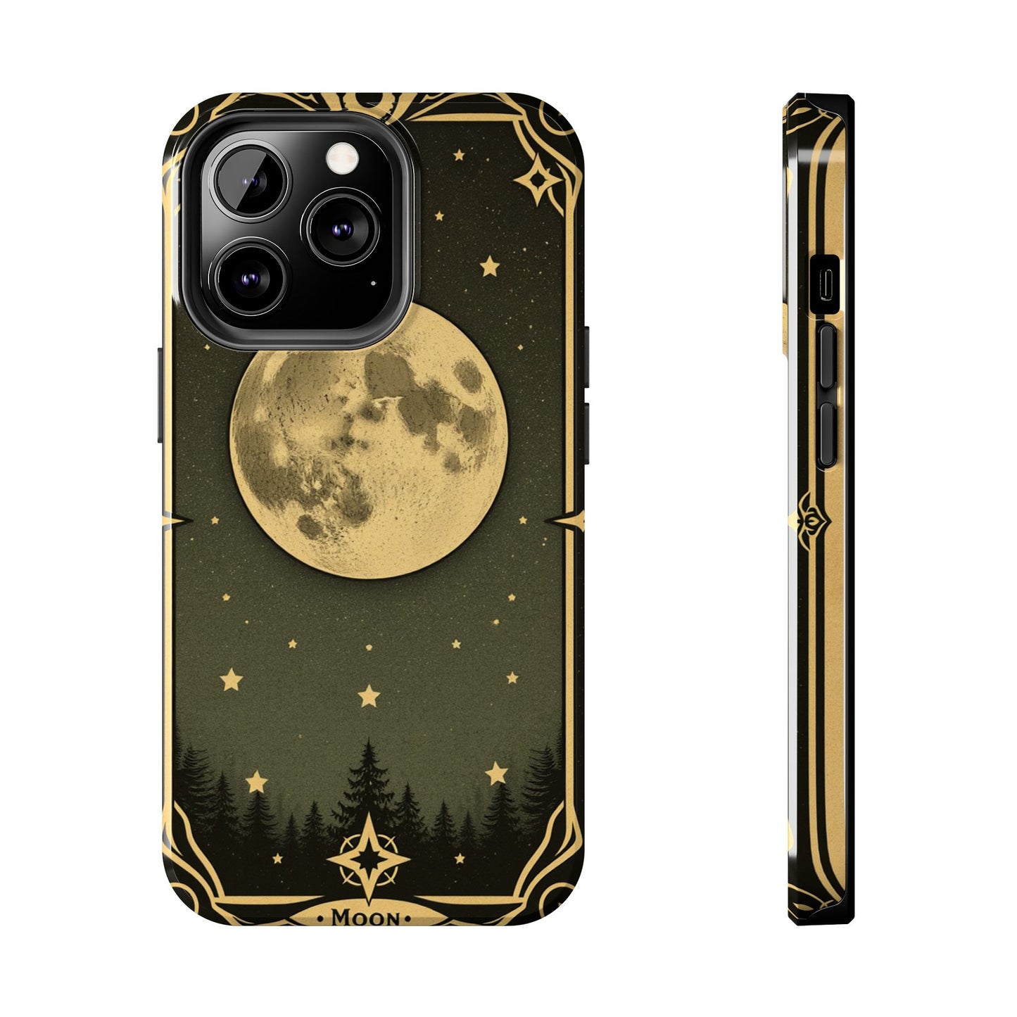 Celestial Moon Phone Case - Tough & Stylish for Star Lovers