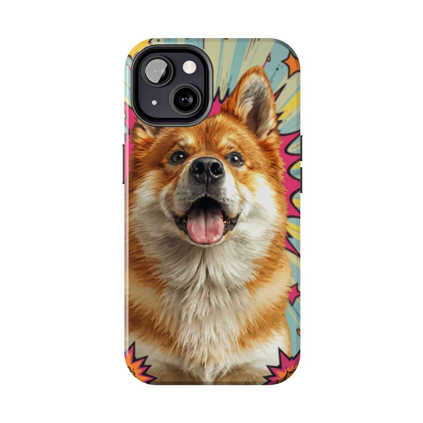 Playful Dog Tough Phone Case - Durable & Stylish Pet Lover Gift