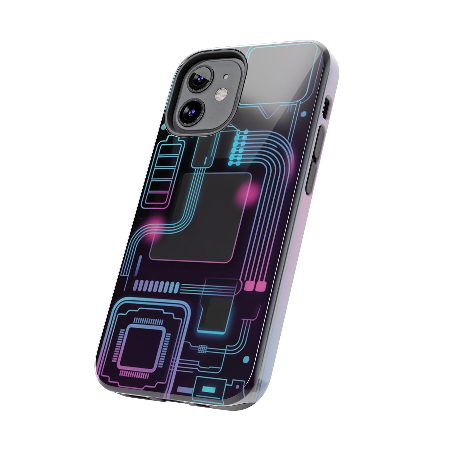 Cyberpunk Circuits Tough Phone Case