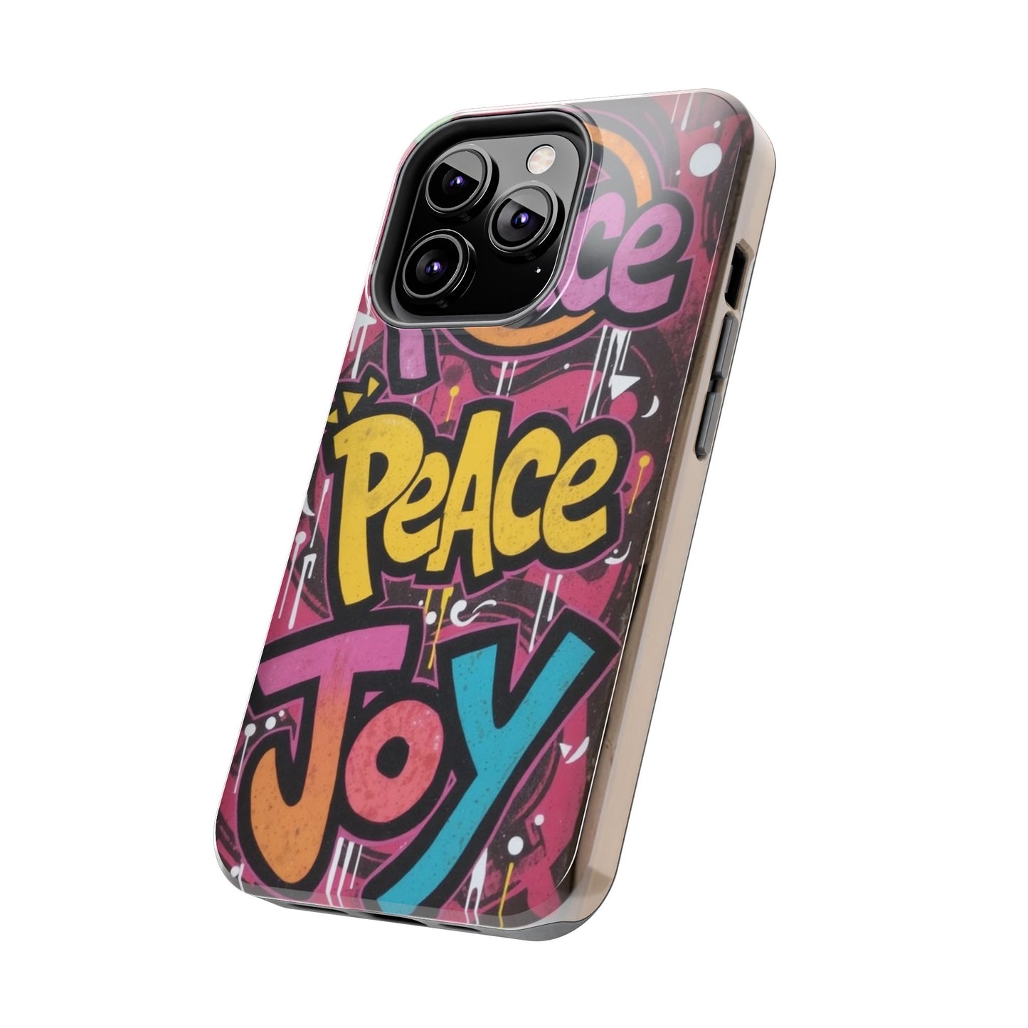 Colorful Peace Joy Tough Phone Case