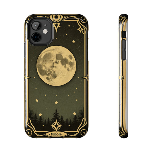 Celestial Moon Phone Case - Tough & Stylish for Star Lovers