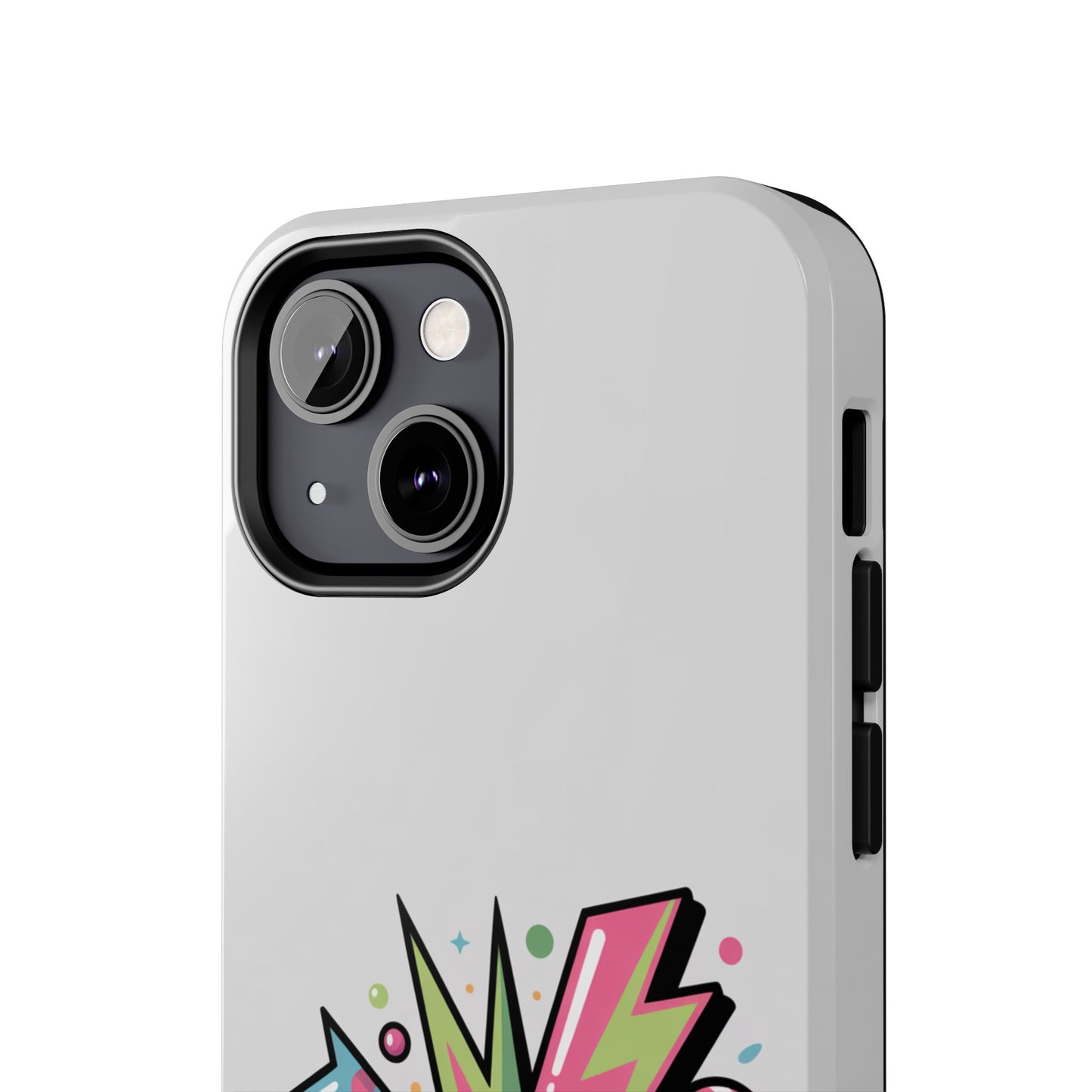 Colorful Explosion Retro Christmas Tough Phone Case