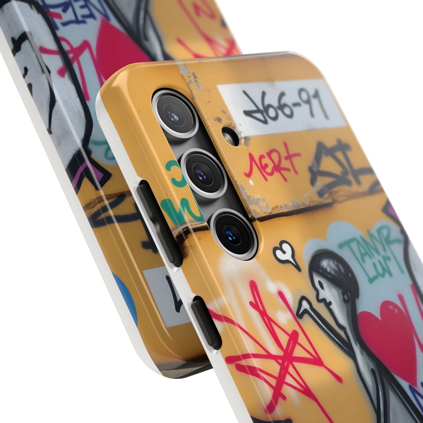 Urban Cupid Graffiti Tough Phone Case - Durable Protection with Street Art Vibe - for iPhone