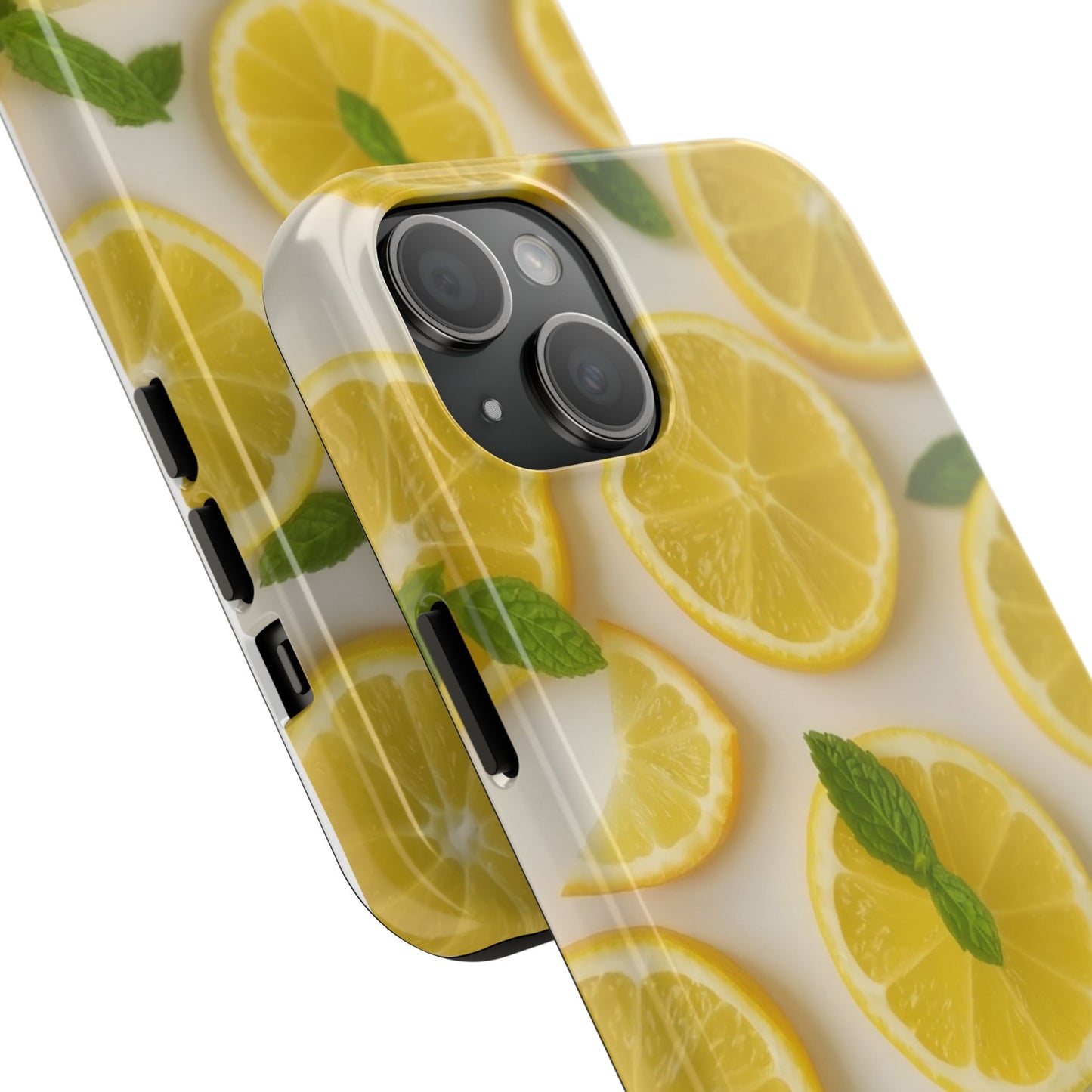 Fresh Lemons Slices - Tough Phone Case - for iPhone
