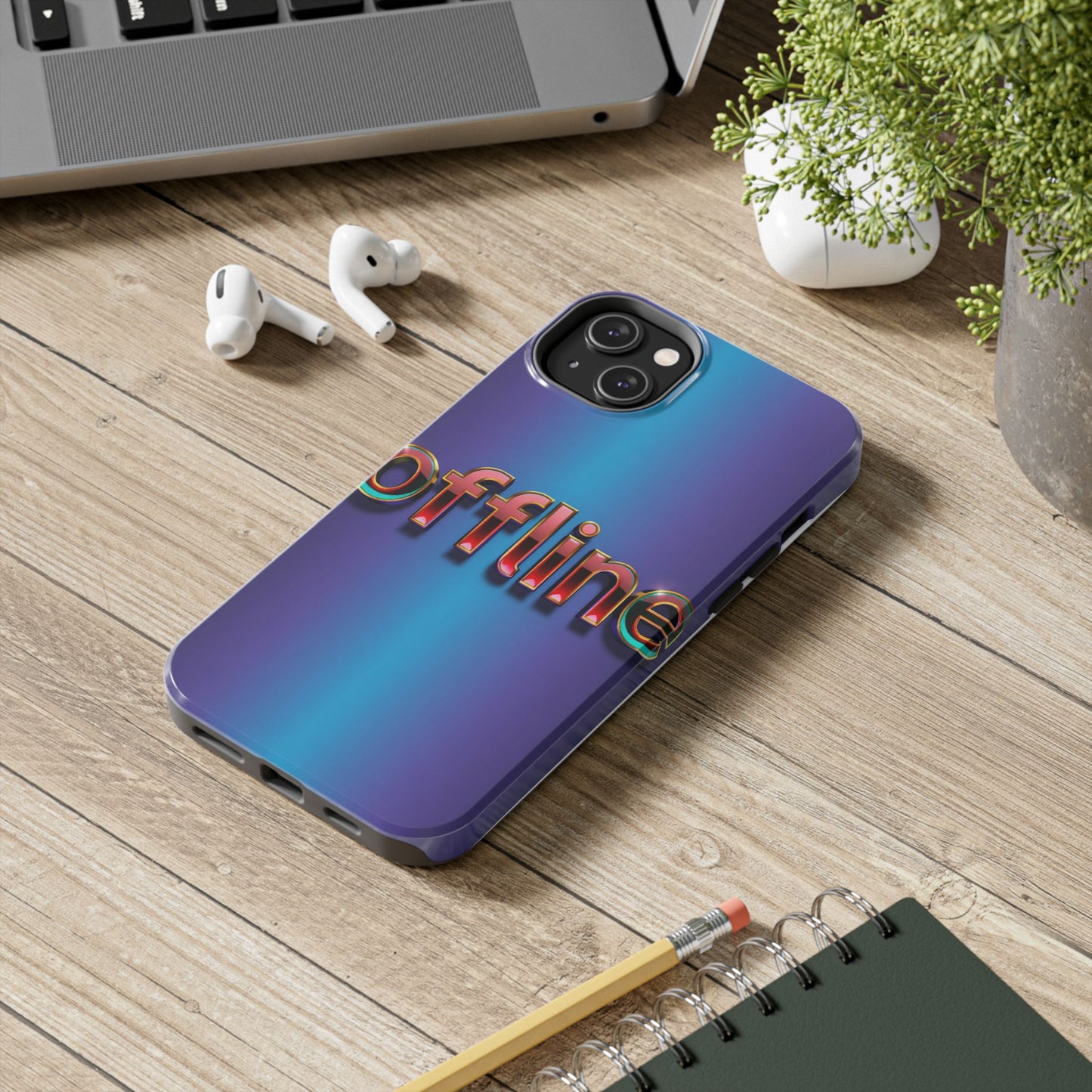Vibrant Offline Phone Case - Tough & Stylish Protection