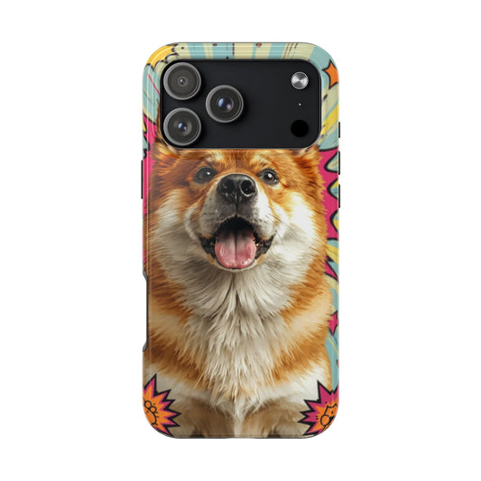 Playful Dog Tough Phone Case - Durable & Stylish Pet Lover Gift