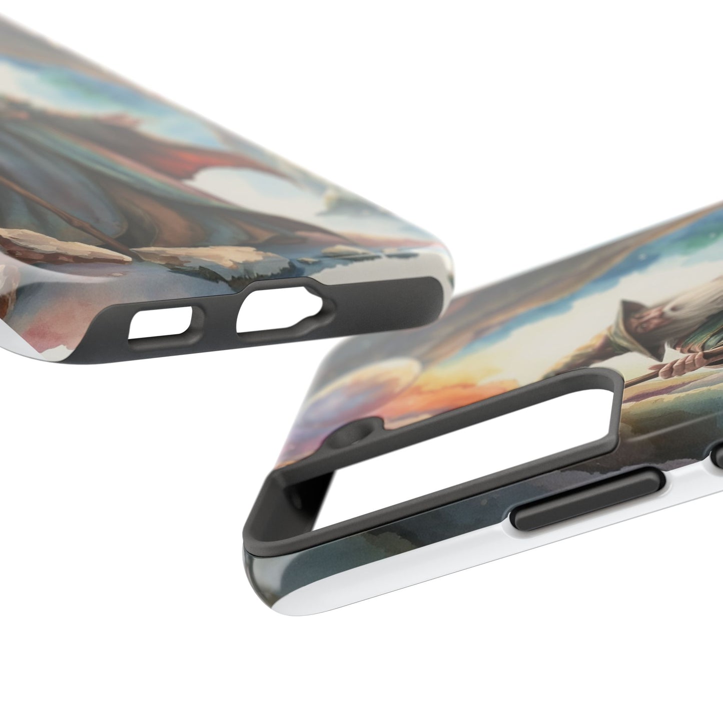 Magical Wizard Phone Case - Tough, Durable Phone Cover for Fantasy Lovers, Geek Gift, Unique Design, Celestial Phone Accessory